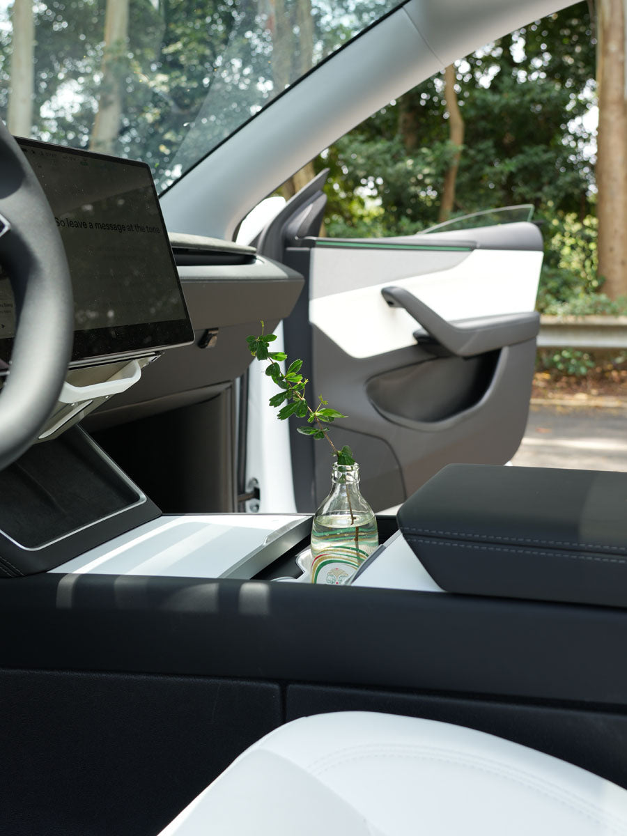 Soft Center Console Cup Holder for Tesla Model 3(21-26) / Y(20-26)