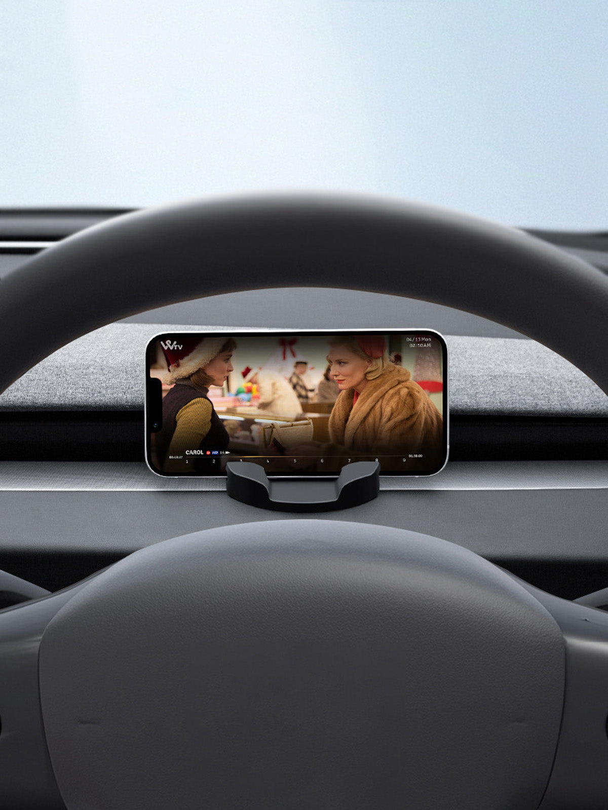 Dashboard Phone Holder for Tesla Model 3 Highland 24+ / Y Juniper 25+