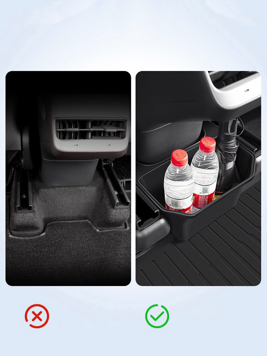 Center Console Backseat Storage Box for Tesla Model Y(20-26)
