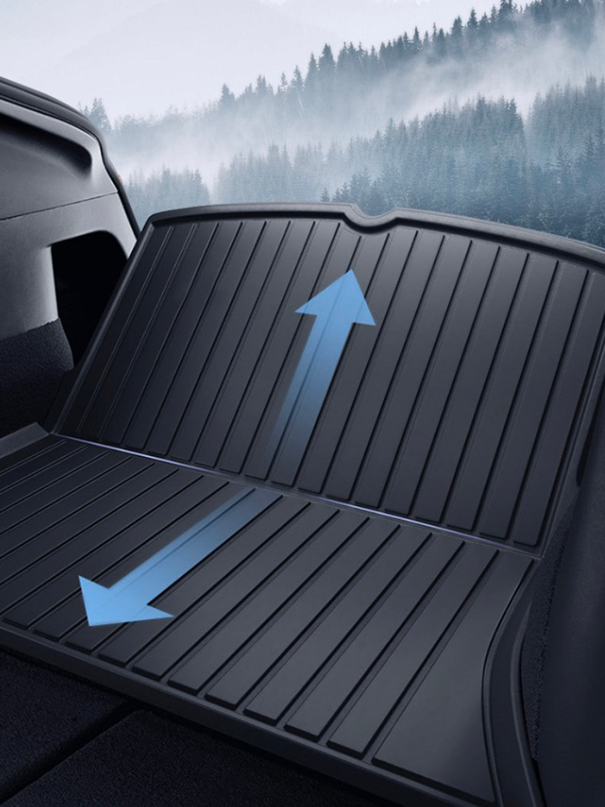 Cargo Liner Trunk Mats for Tesla Model 3(21-26) / Y(20-26)