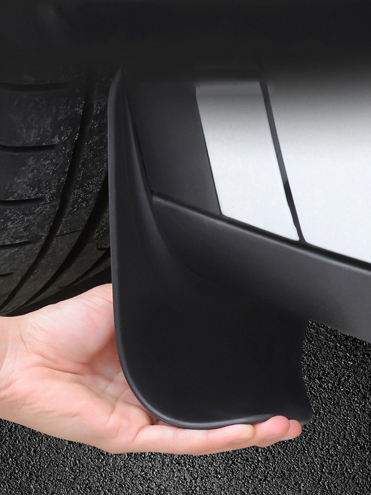 Soft Mud Flaps for Tesla Model 3(21-26) / Y(20-26)