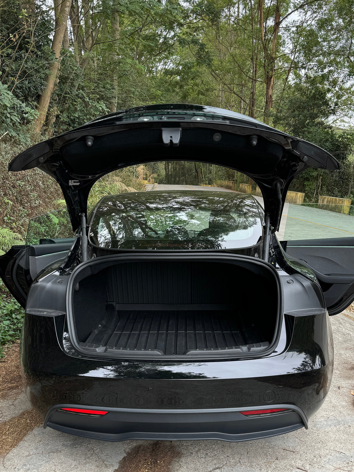 Soft Trunk Sill Cover for Tesla Model 3(21-26) / Y(20-26)