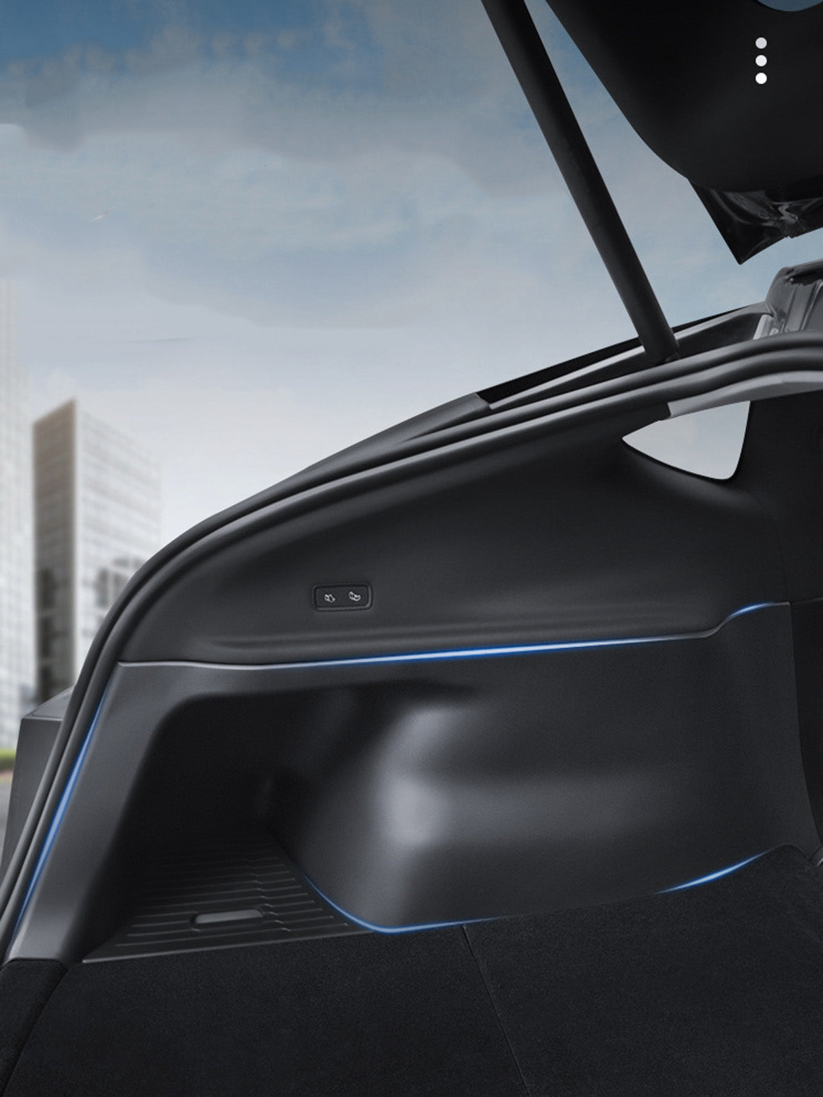 Rear Trunk Side Protector for Tesla Model Y(20-26)