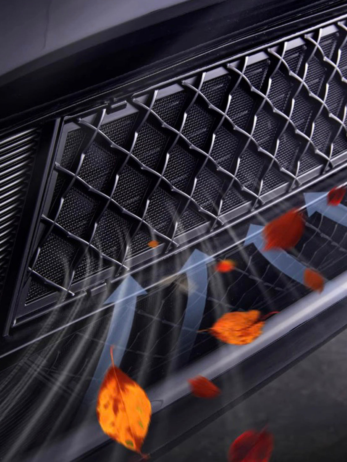 Front Grille Mesh for Tesla Model 3(21-26) / Y(20-26)