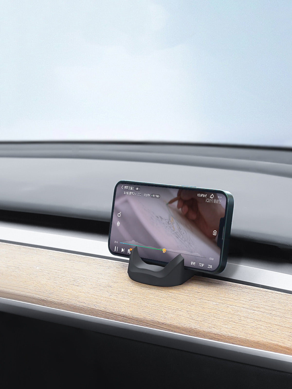 Dashboard Phone Holder for Tesla Model 3 Highland 24+ / Y Juniper 25+