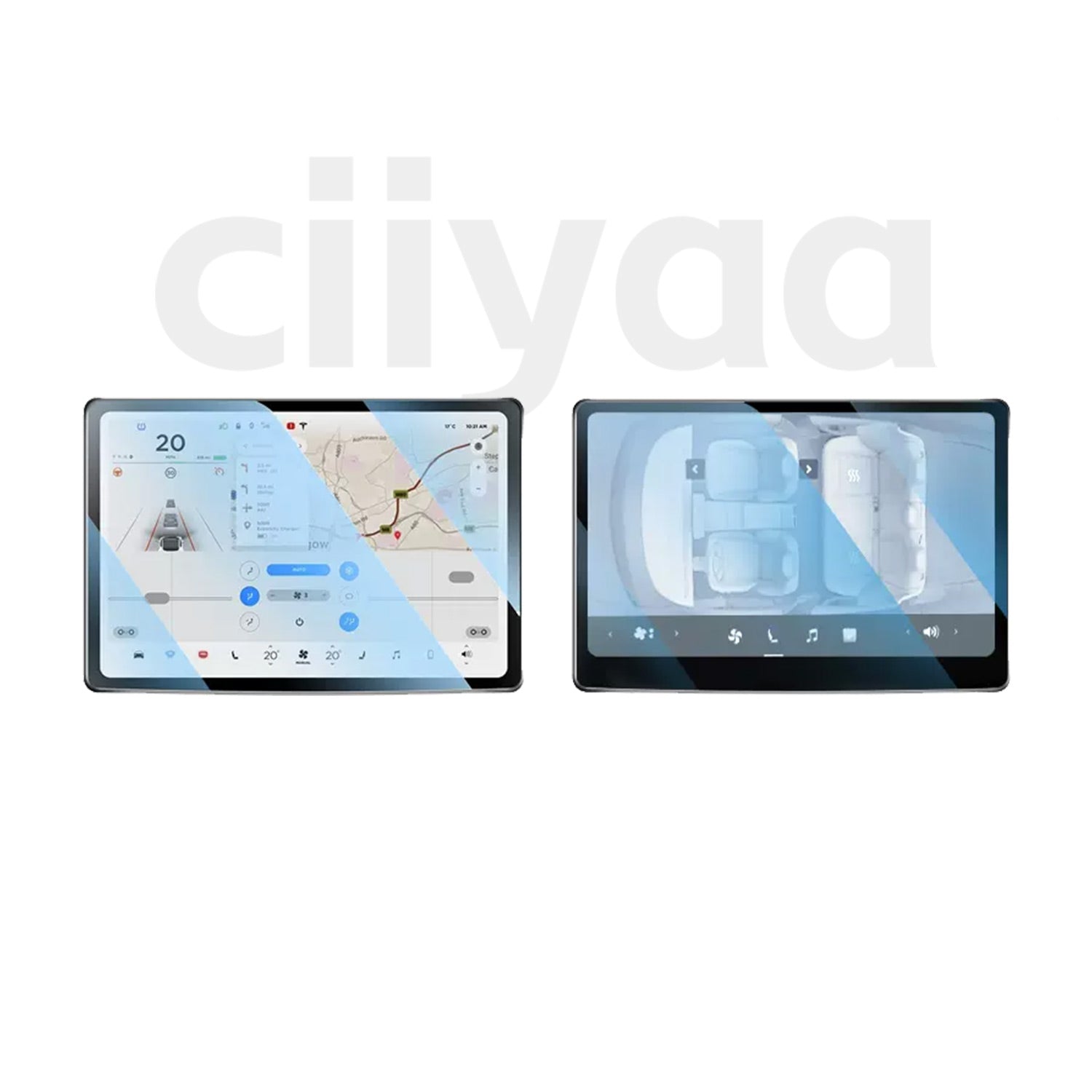 Tempered Glass Screen Protector for Tesla Model 3(21-26) / Y(20-26)