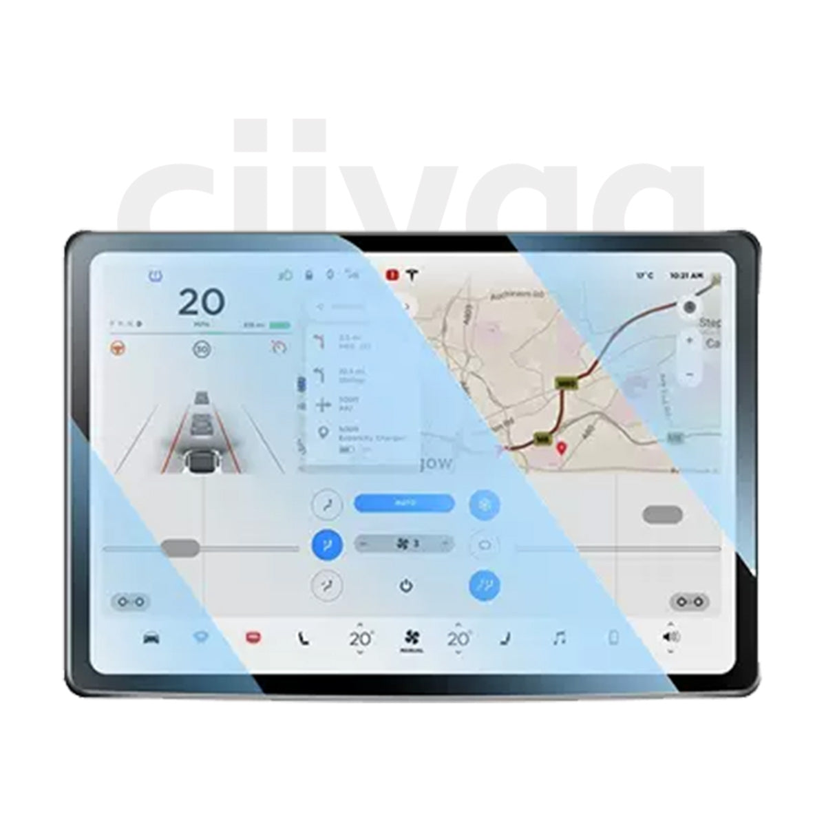 Tempered Glass Screen Protector for Tesla Model 3(21-26) / Y(20-26)