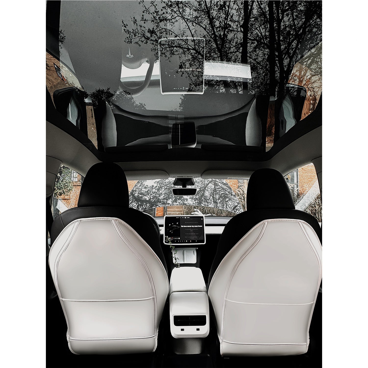 Seat Back Cover for Tesla Model 3(21-26) / Y(20-26)