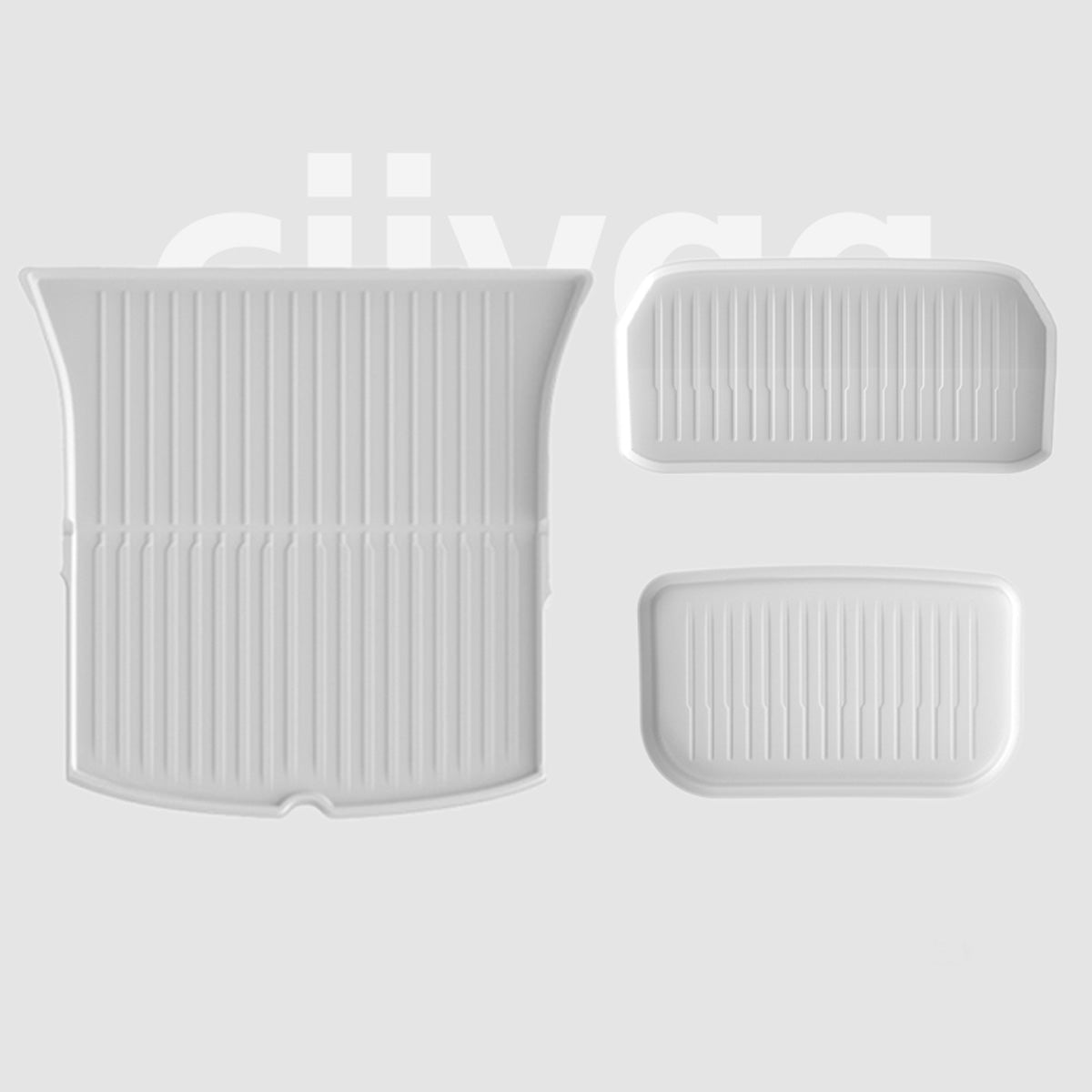 Cargo Liner Trunk Mats for Tesla Model 3(21-26) / Y(20-26)