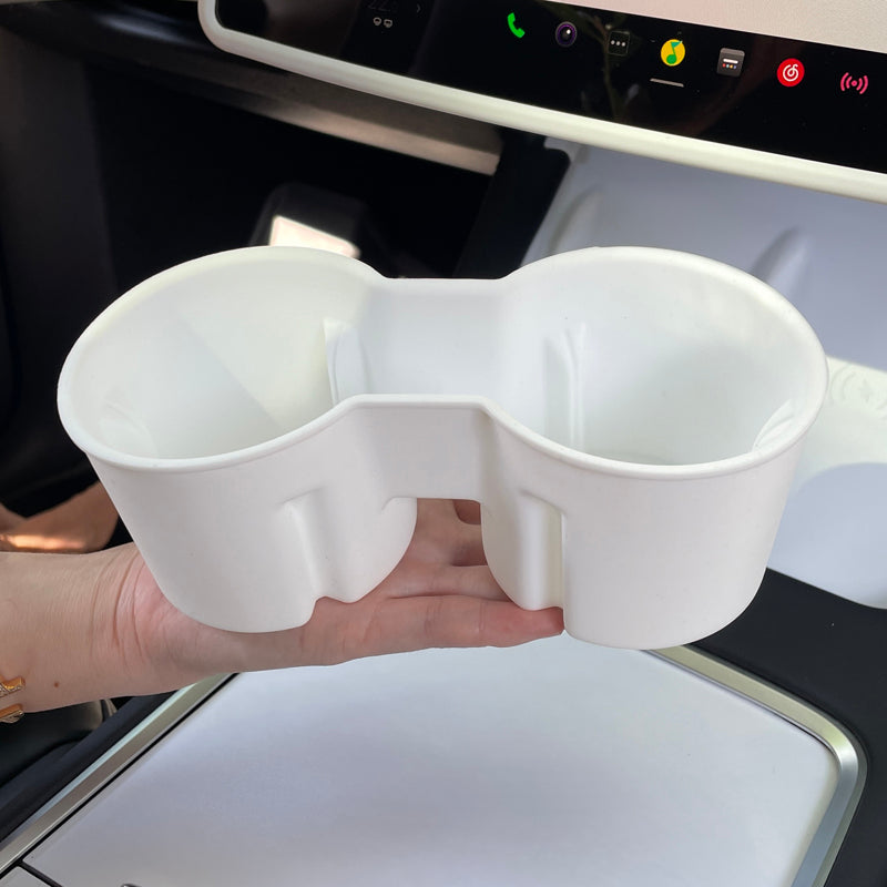 Soft Center Console Cup Holder for Tesla Model 3(21-26) / Y(20-26)