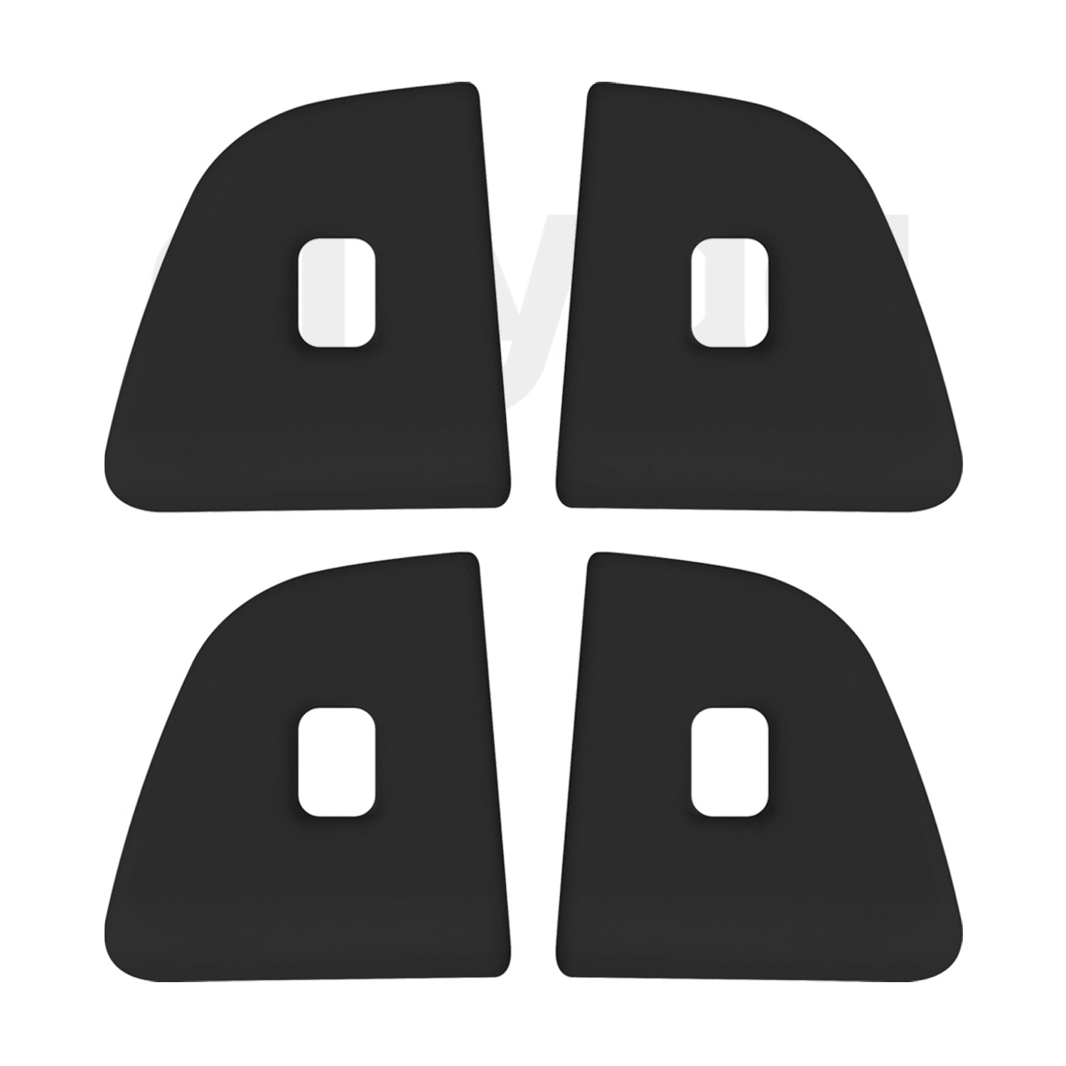 PureDeco Door Button Cover for Tesla Model 3 Highland 24+ / Y Juniper 25+