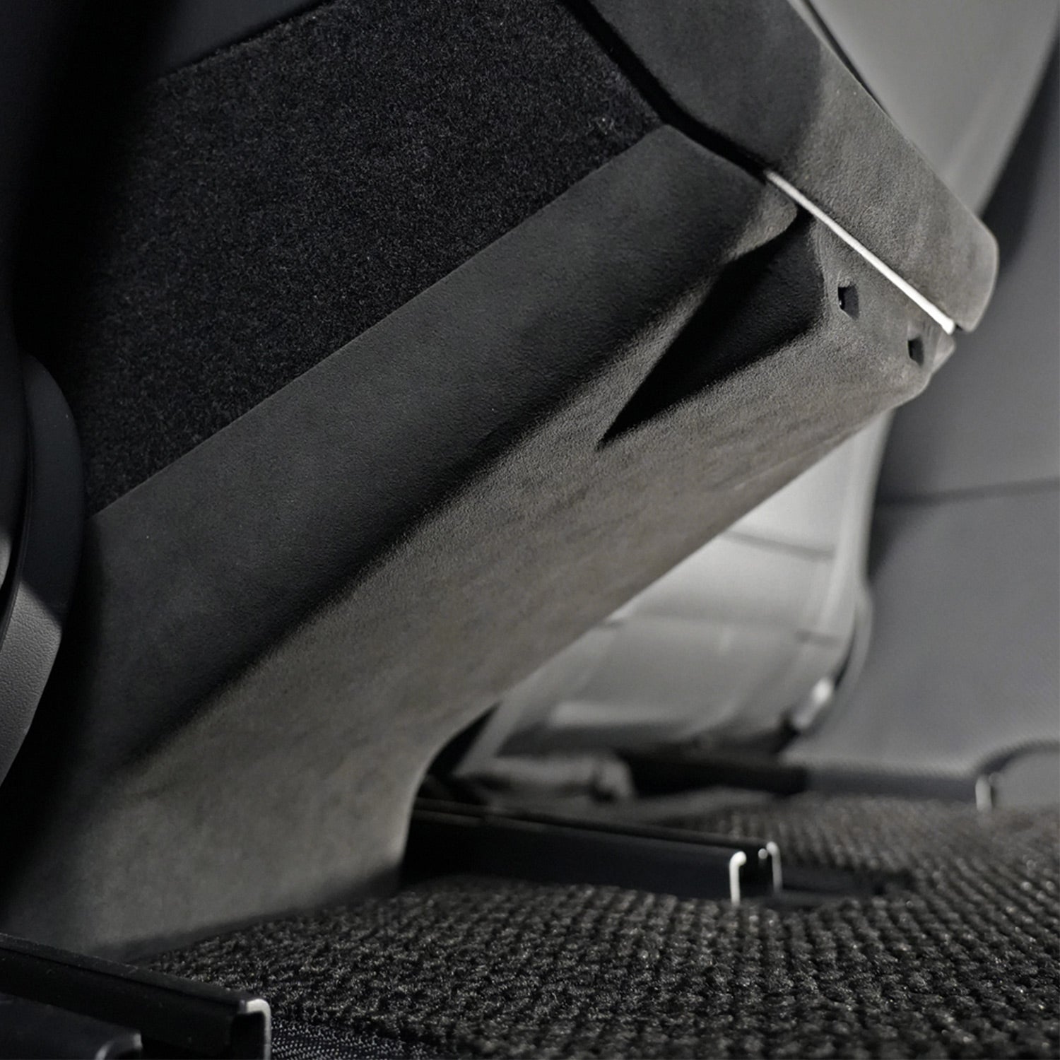 Alcantara Rear Center Console Anti-Kick Cover for Tesla Model 3 Highland 24+ / Y Juniper 25+