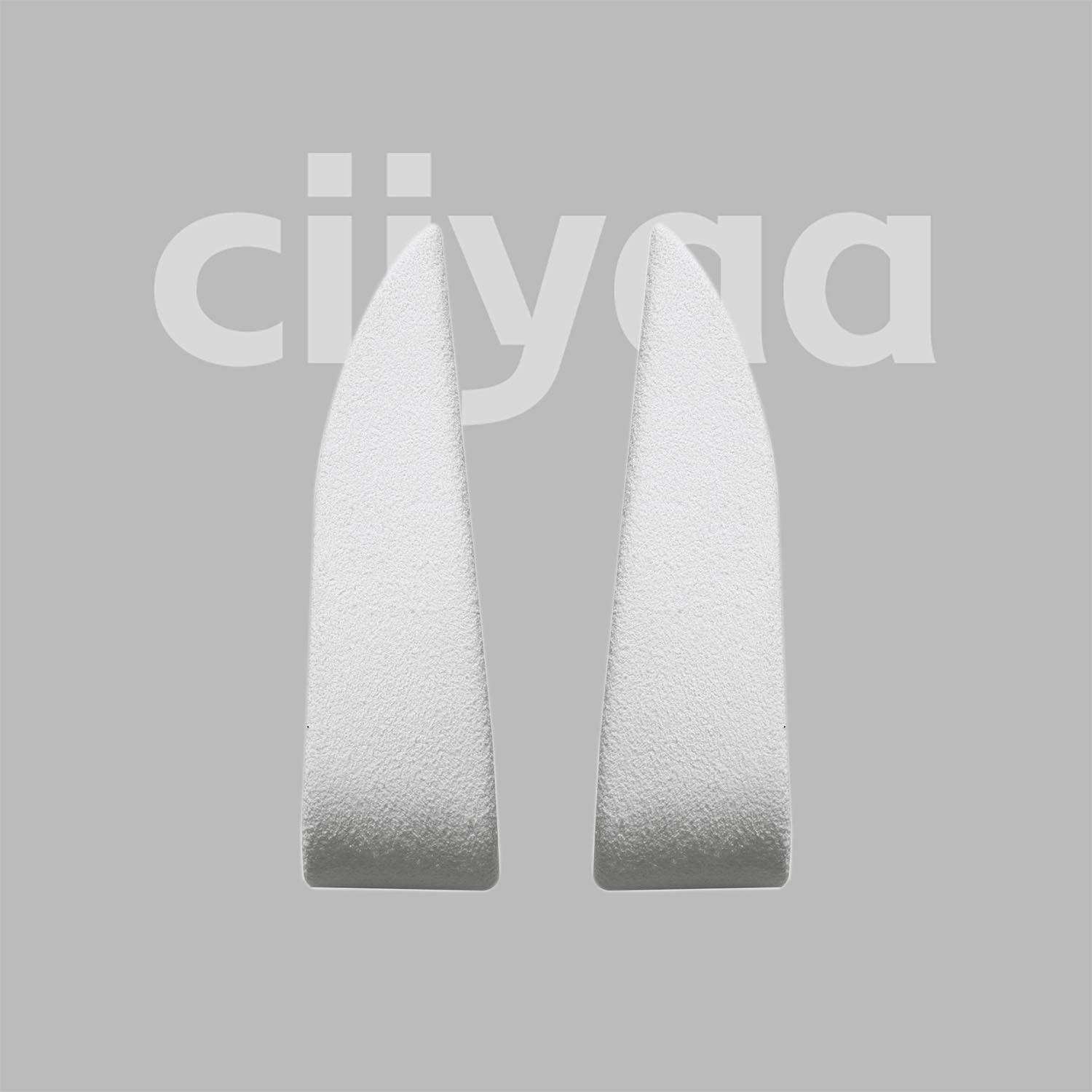 CiyaSuede Front Door Speaker Trim for Tesla Model 3 Highland 24+ / Y Juniper 25+