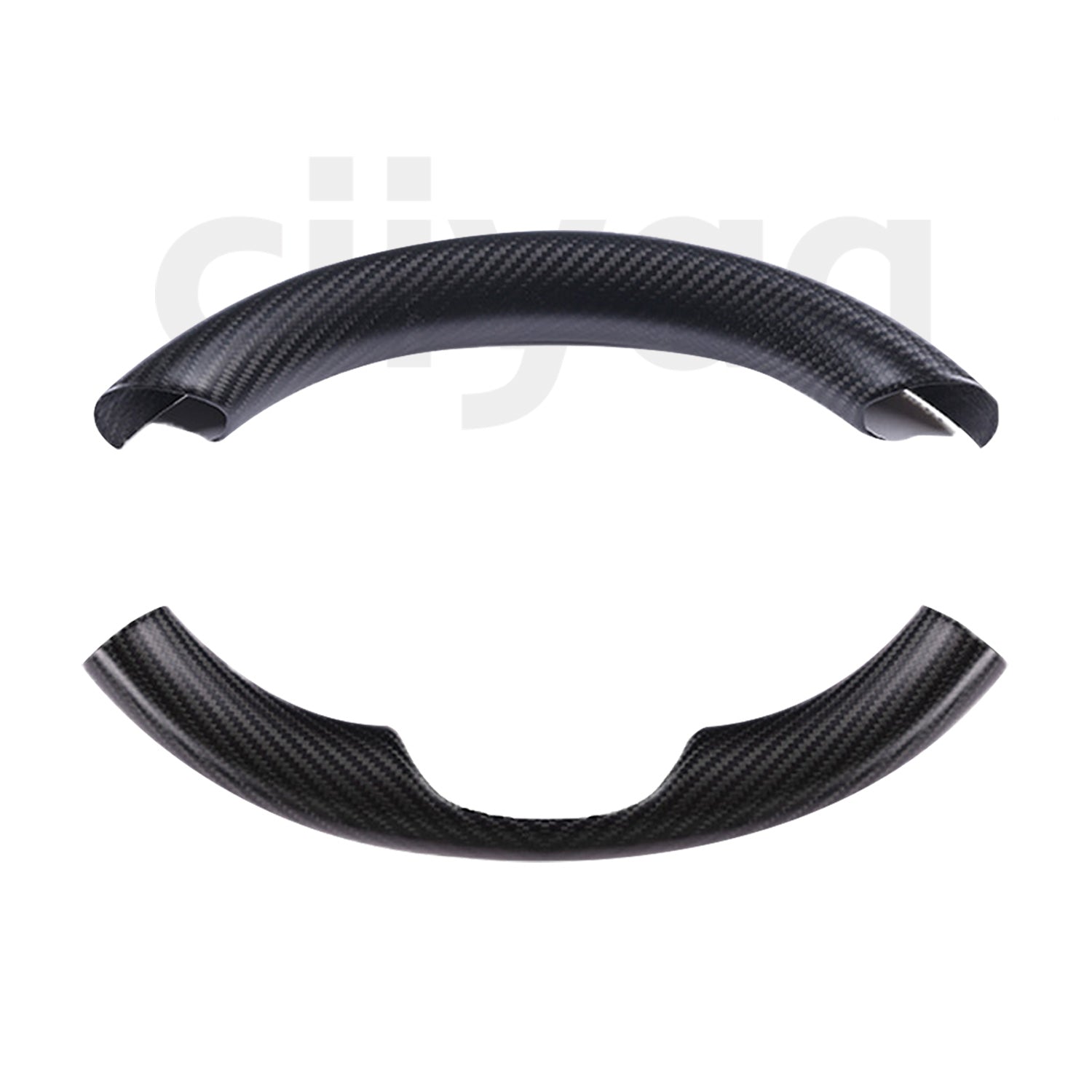 Real Carbon Fibre Steering Wheel Cover for Tesla Model 3 Highland 24+ / Y Juniper 25+