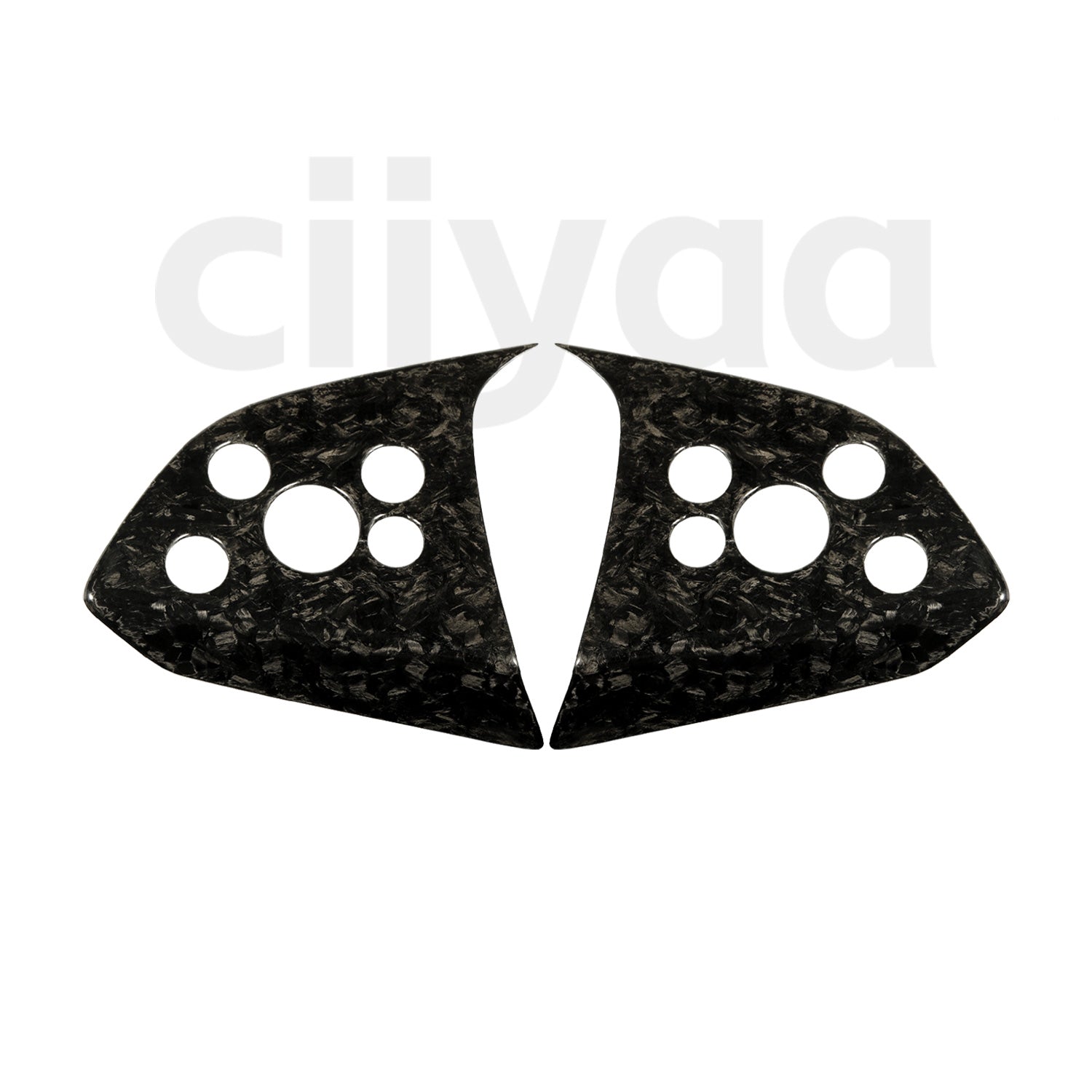 Carbon Fiber Steering Wheel Stickers for Tesla Model 3 Highland 24+ / Y Juniper 25+