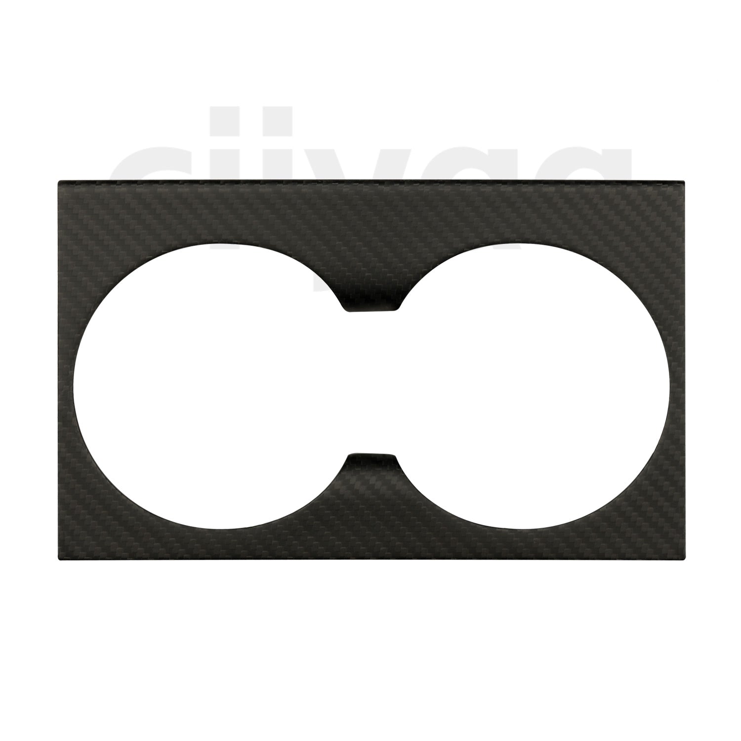 Carbon Fibre Center Console Cup Slot Cover for Tesla Model 3 Highland 24+