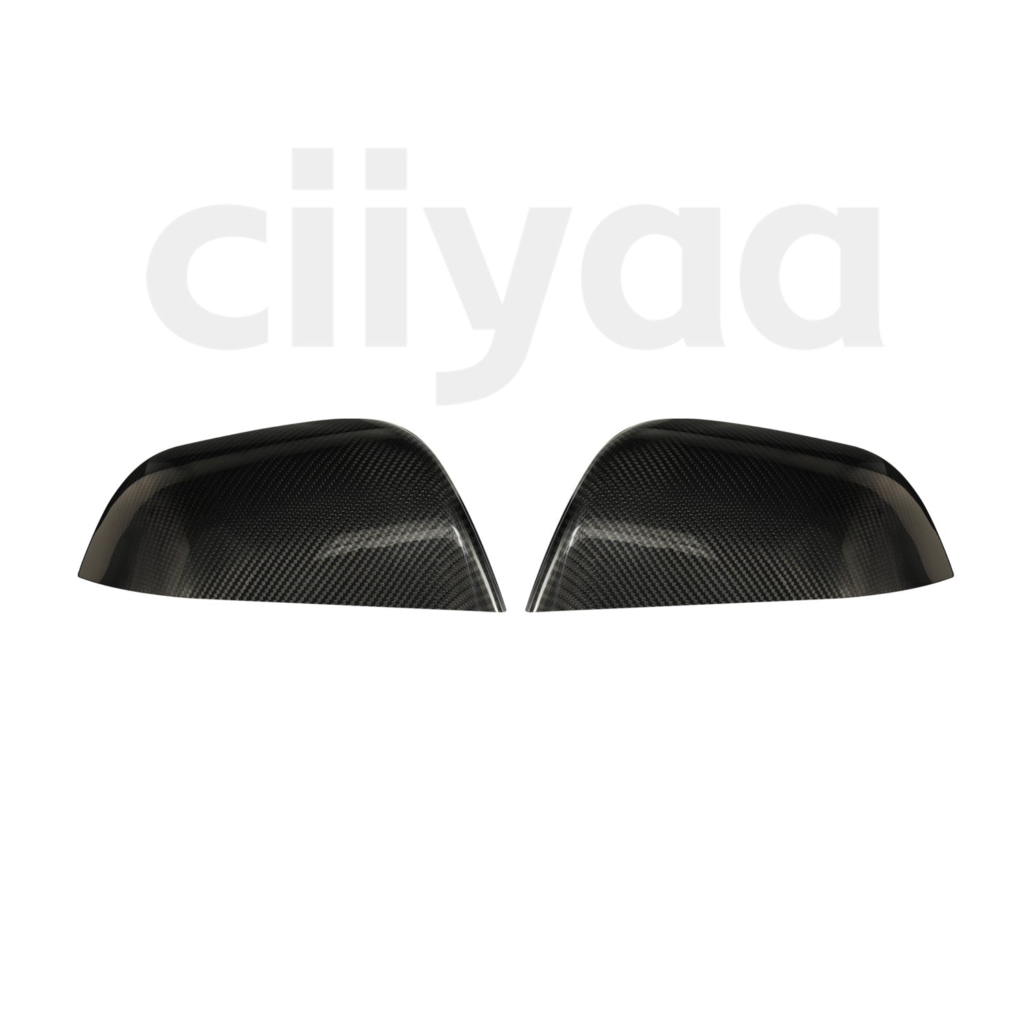 Carbon Fiber Rearview Mirror Cover for Tesla Model 3 Highland 24+