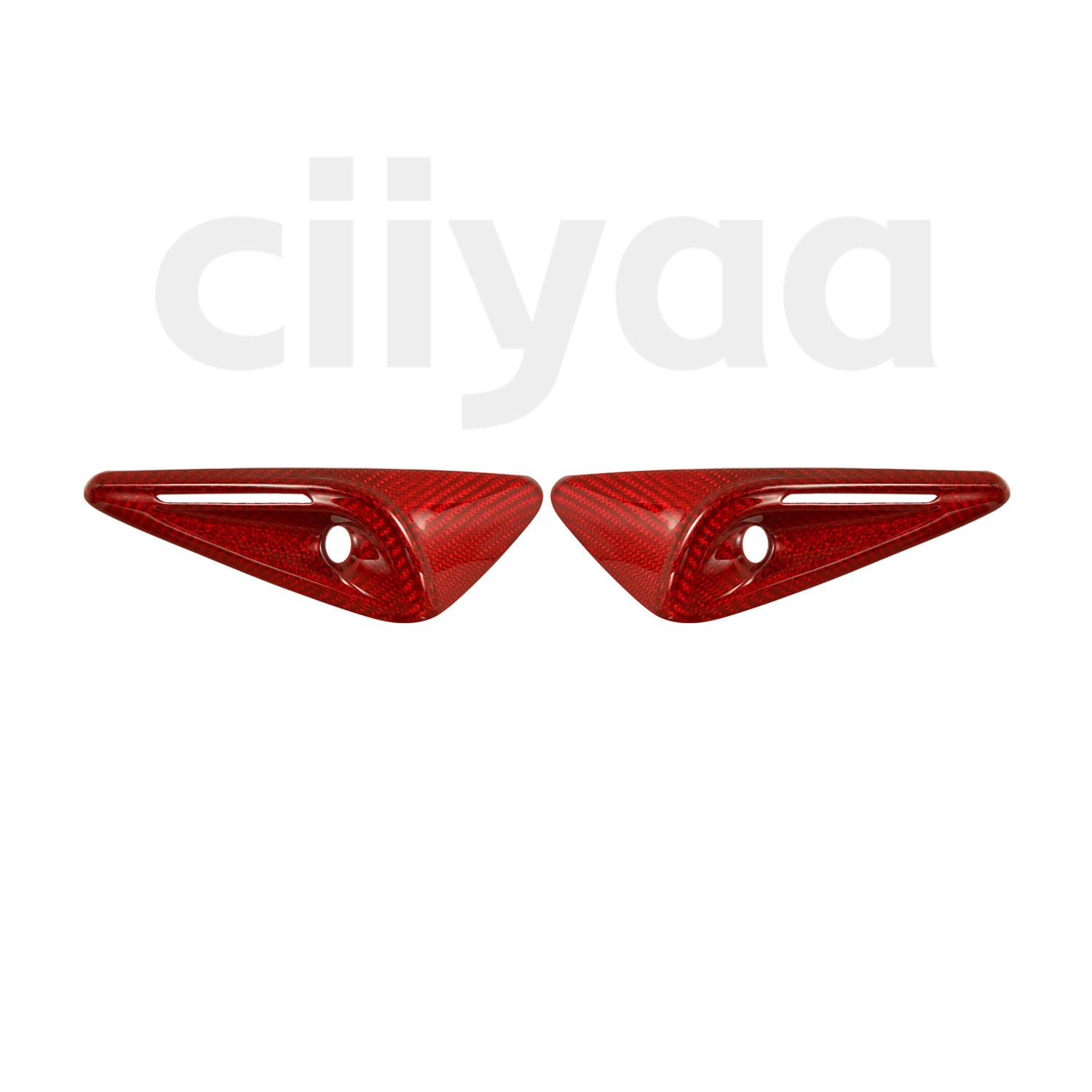 Carbon Fiber Side Camera Cover for Tesla Model 3 Highland 24+ / Y Juniper 25+