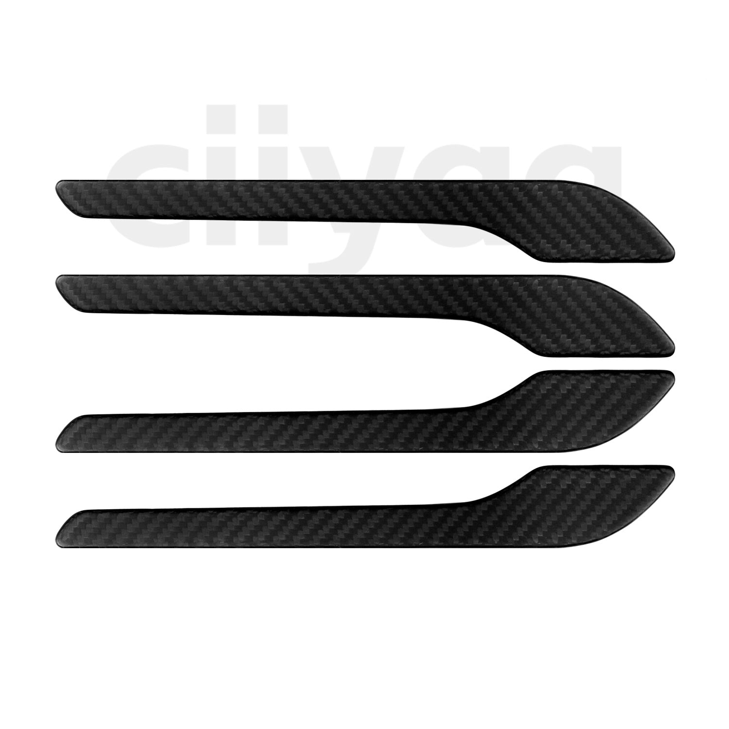 Carbon Fiber Outside Door Handle Sticker for Tesla Model 3 Highland 24+ / Y Juniper 25+