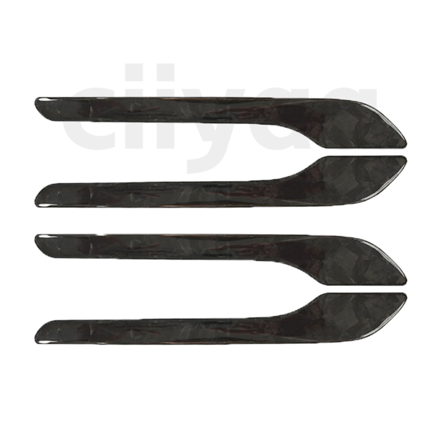 Carbon Fiber Outside Door Handle Sticker for Tesla Model 3 Highland 24+ / Y Juniper 25+