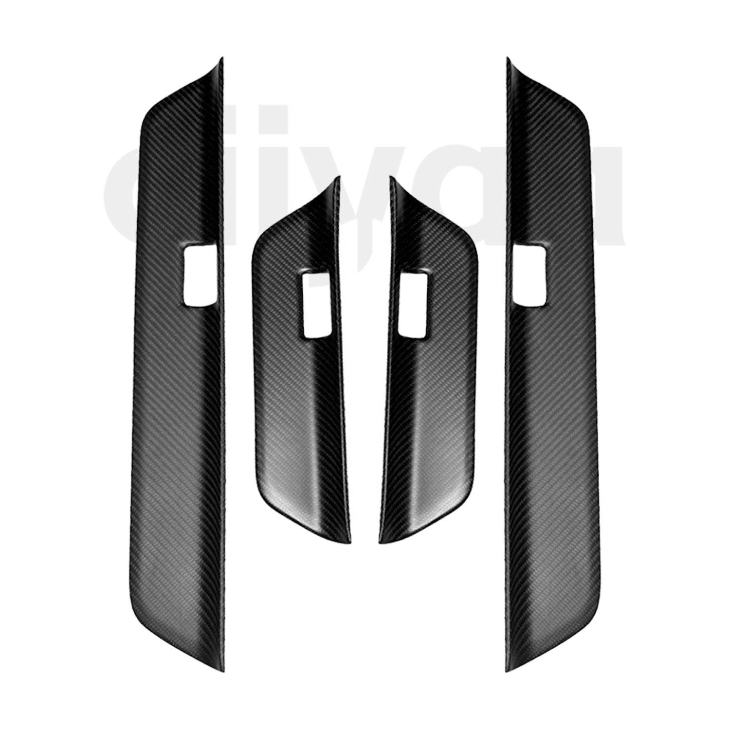 Carbon Fiber Door Sill Protector for Tesla Model 3 Highland 24+