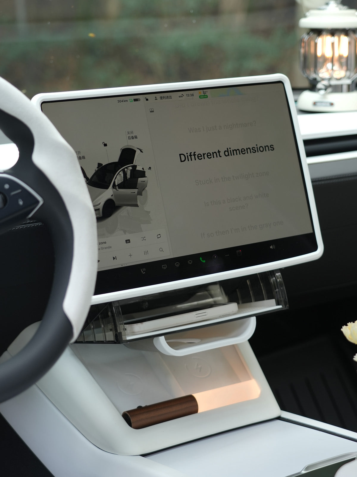 Under Screen Storage Box Ultra for Tesla Model 3(21-26) / Y(20-26)