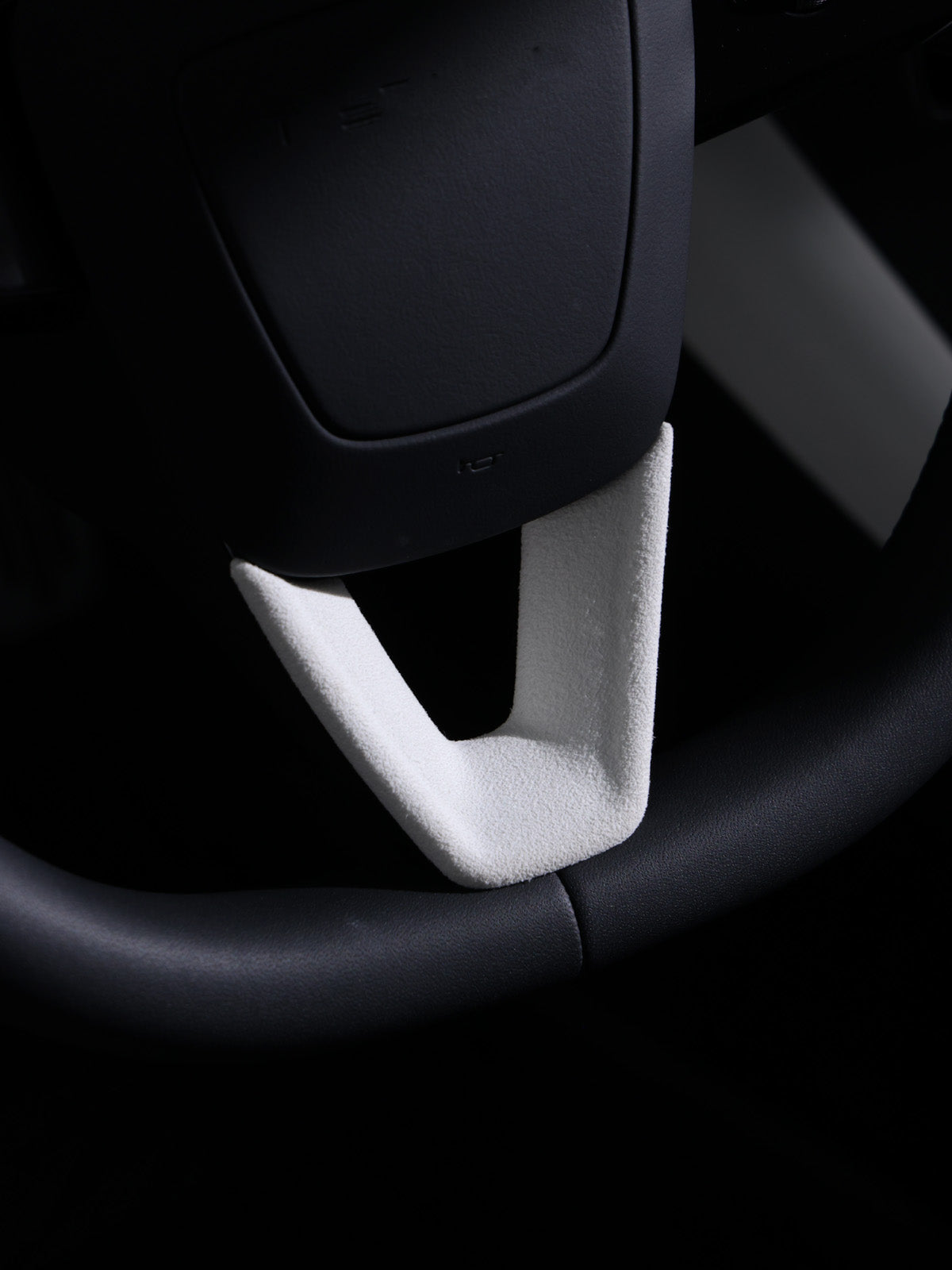 CiyaSuede Rear Air Outlet Cover Sticker for Tesla Model 3 Highland 24+ / Y Juniper 25+