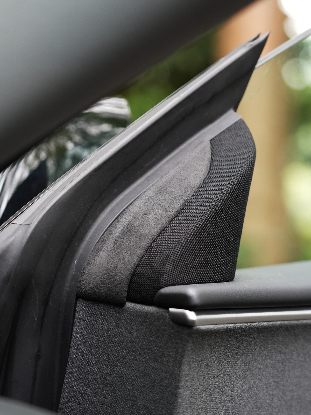 Alcantara Front Door Speaker Trim for Tesla Model 3 Highland 24+ / Y Juniper 25+