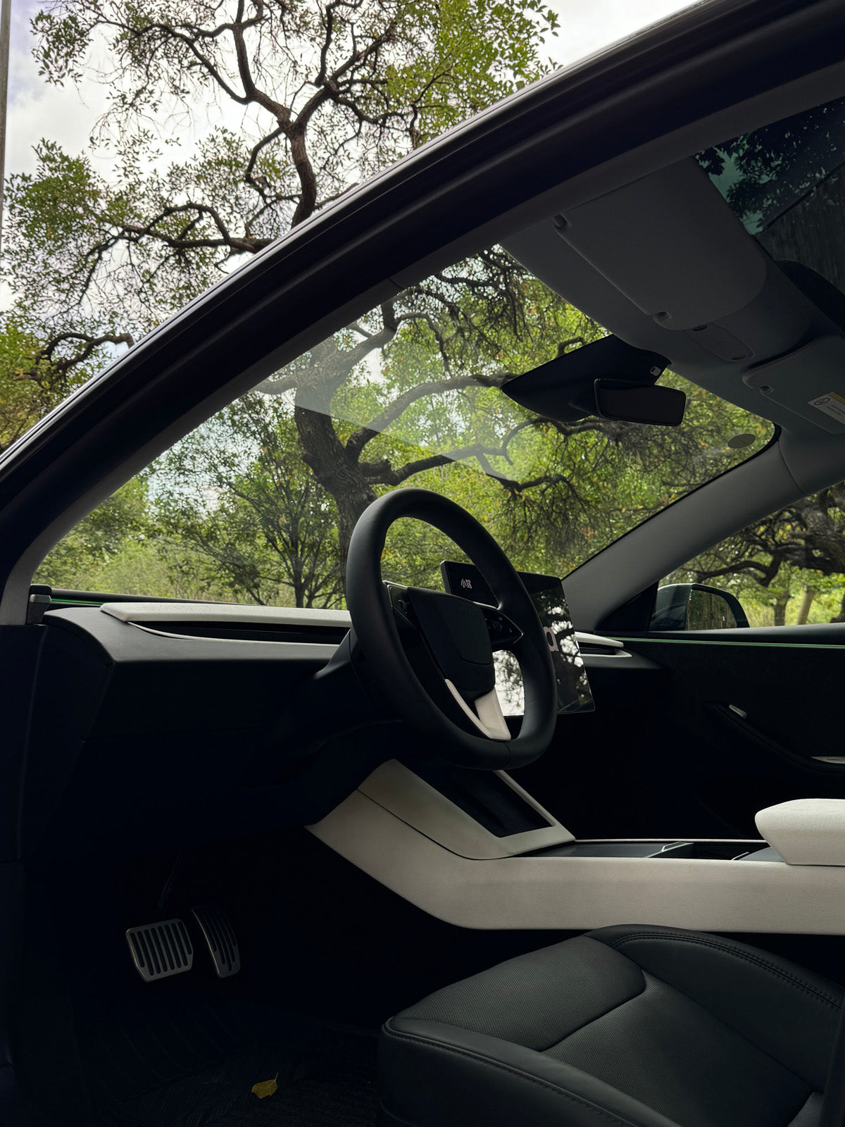 CiyaSuede Armrest Cover for Tesla Model 3 Highland 24+ / Y Juniper 25+