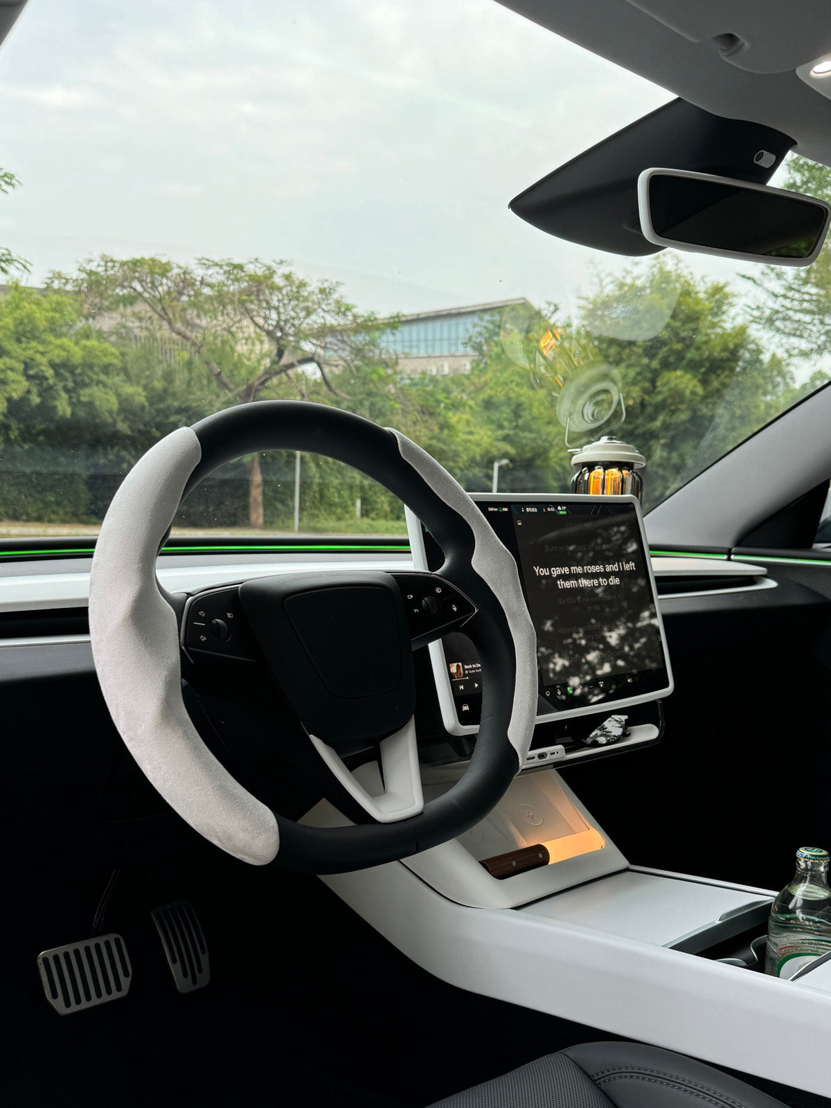 Soft Rearview Mirror for Tesla Model 3(18-26) / Y(20-26)