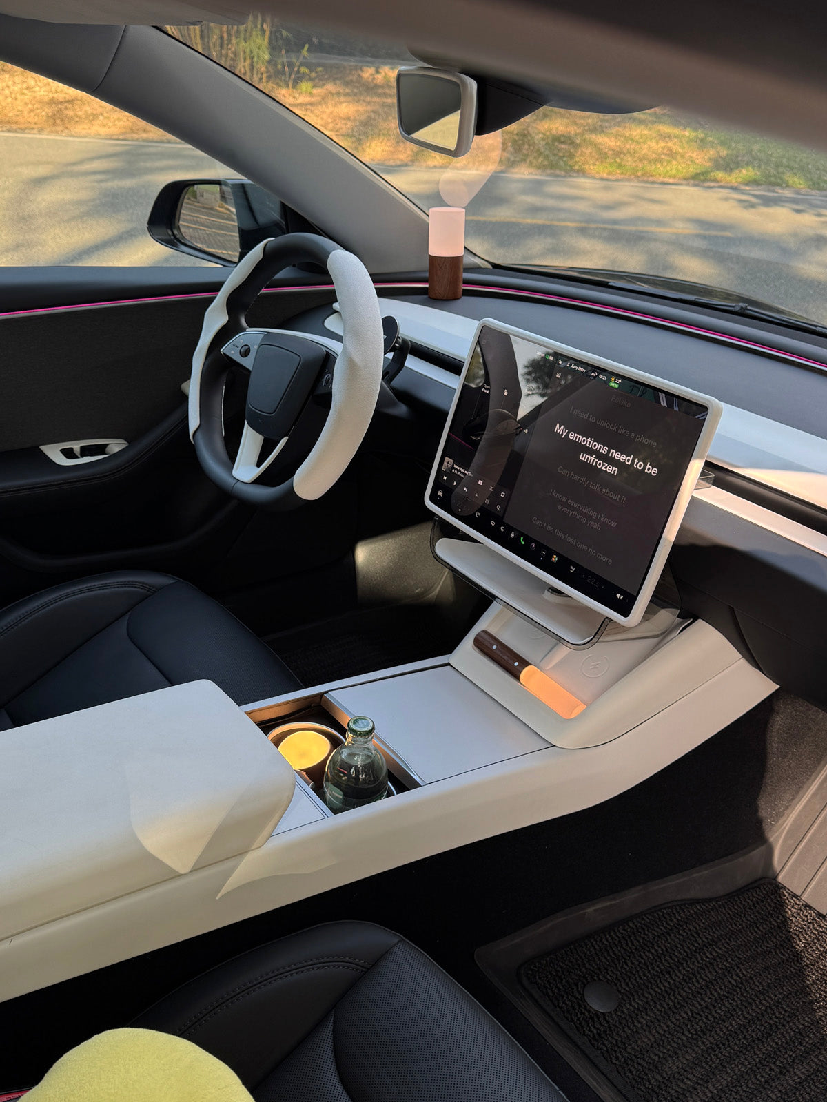 Soft Rearview Mirror for Tesla Model 3(18-26) / Y(20-26)