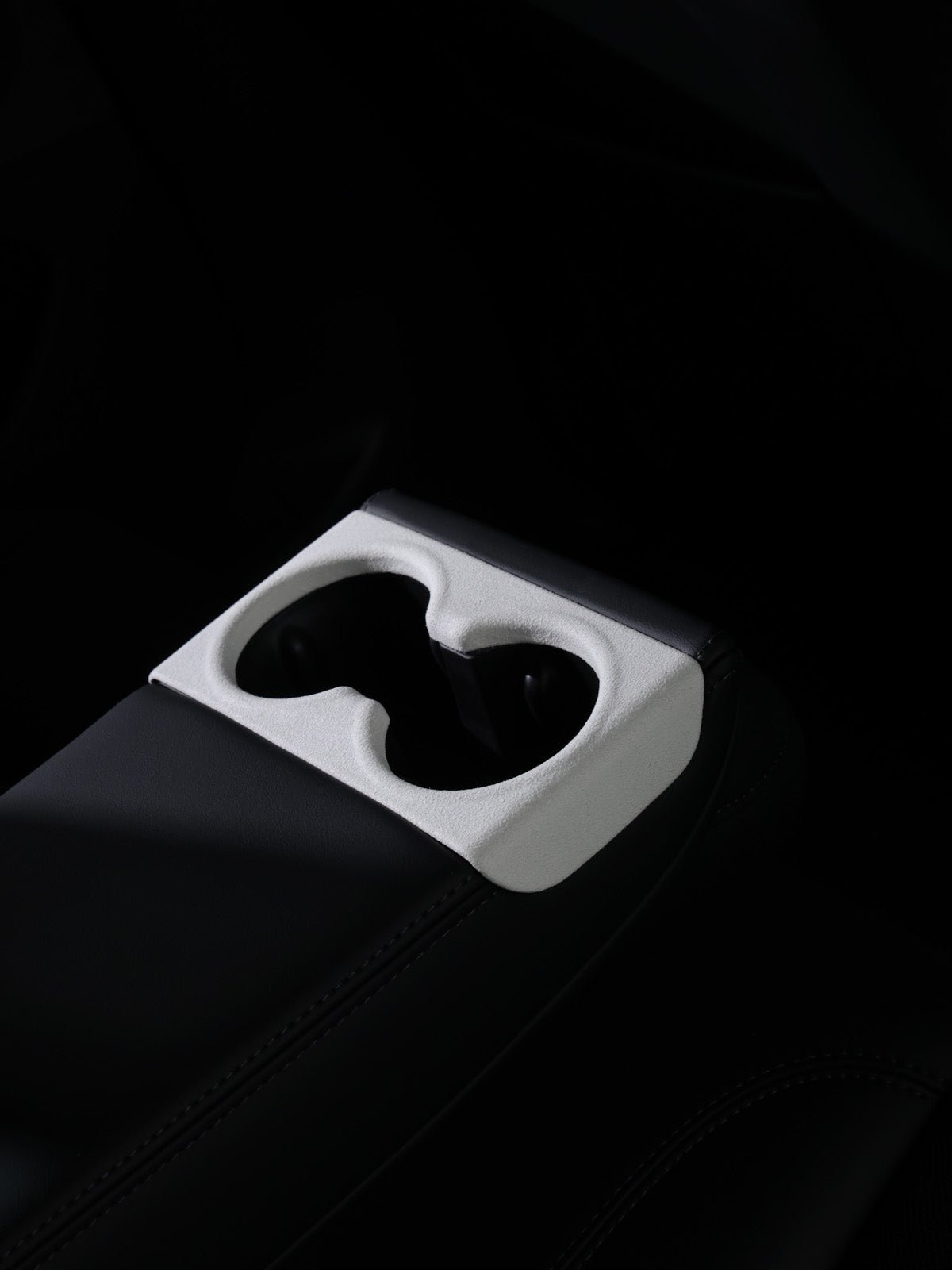 CiyaSuede Back Seat Cup Cover for Tesla Model 3 Highland 24+