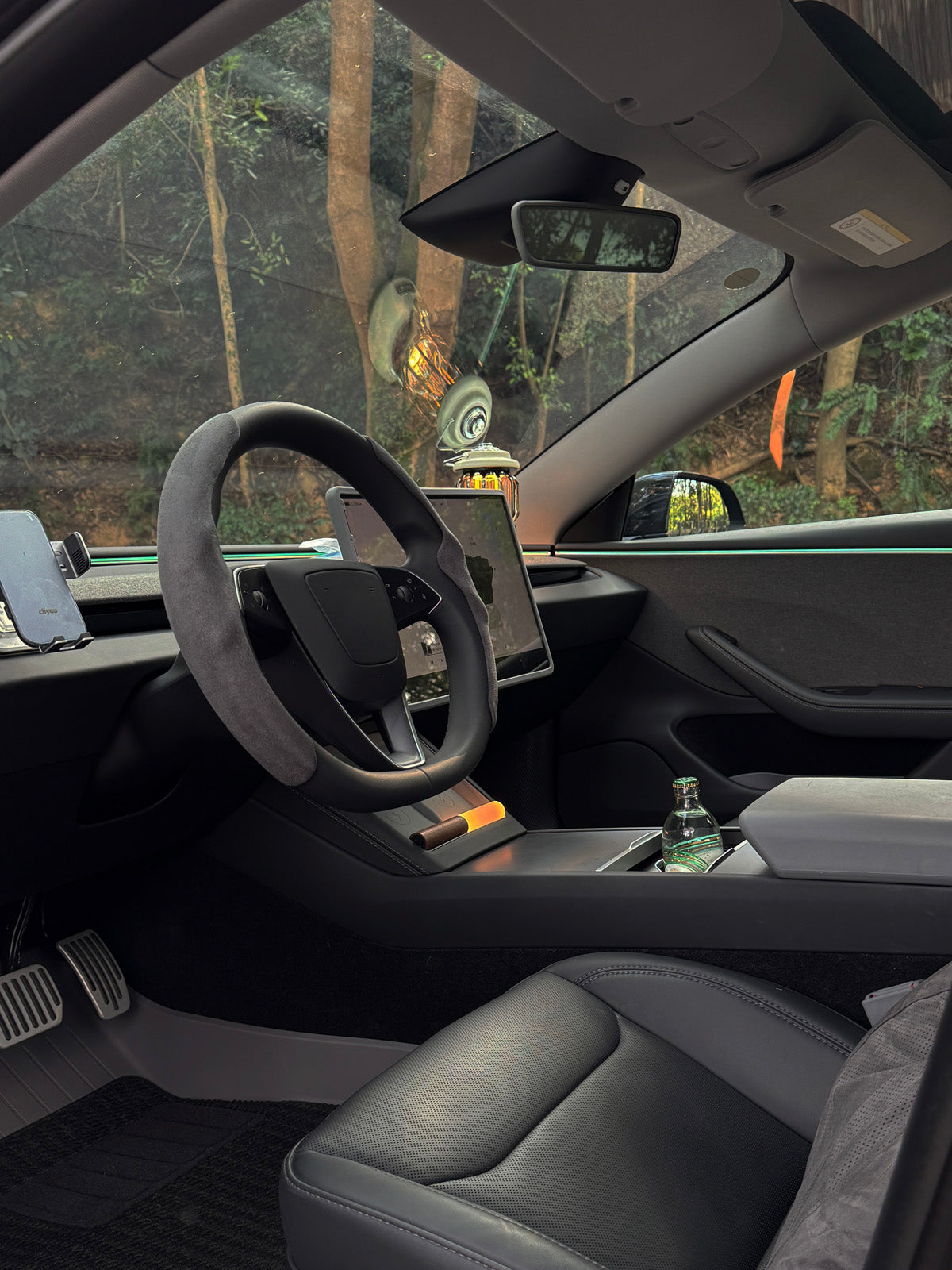 Soft Rearview Mirror for Tesla Model 3(18-26) / Y(20-26)