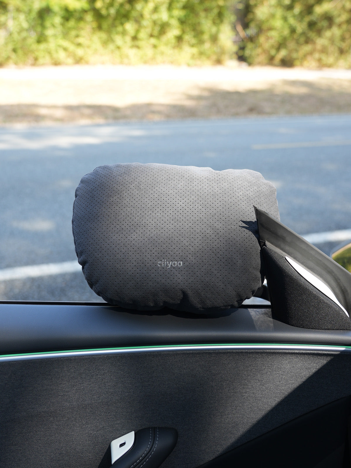 CiiyaaSuede Headrest Neck Pillow