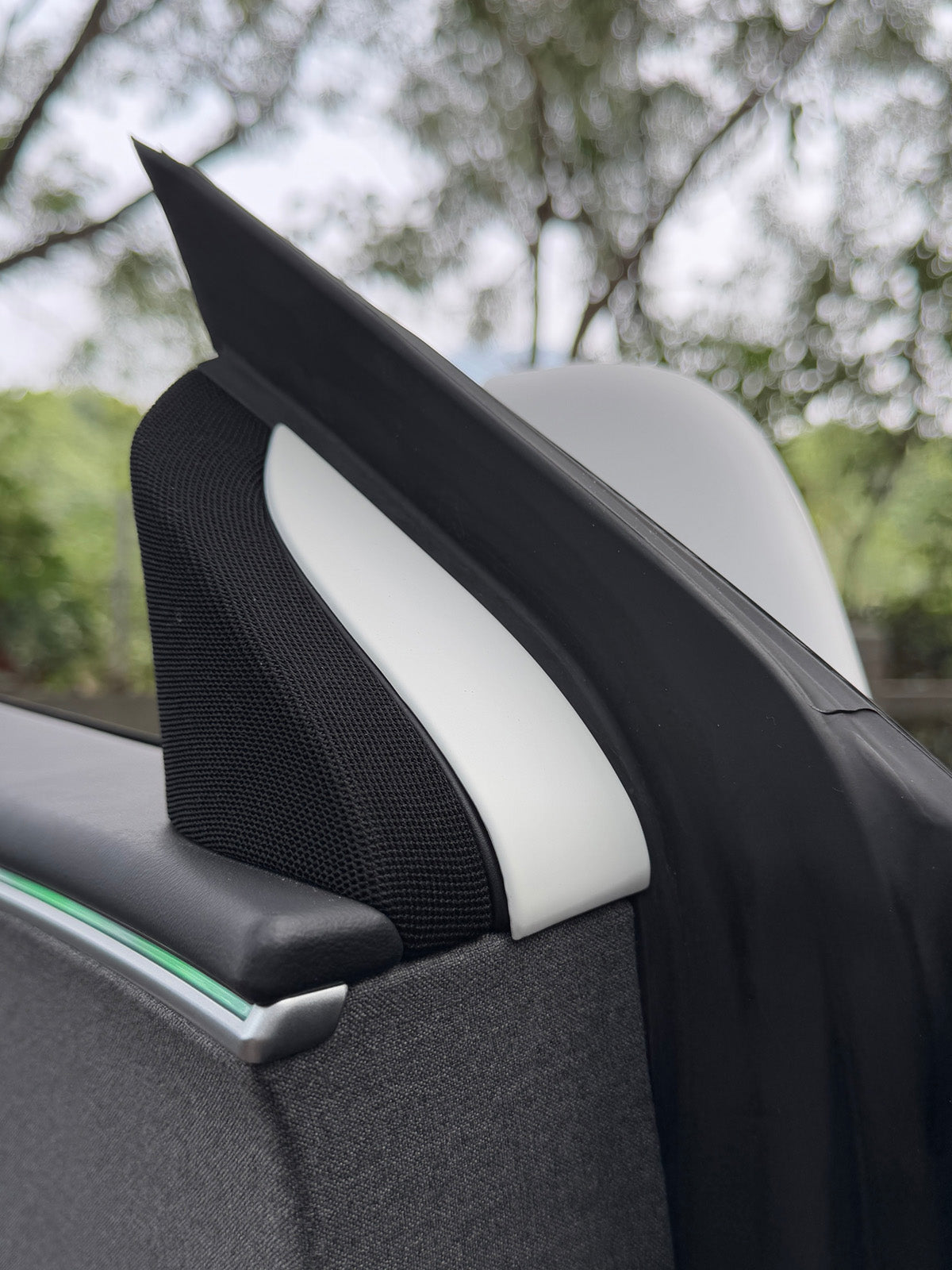 PureDeco Front Door Speaker Trim for Tesla Model 3 Highland 24+ / Y Juniper 25+