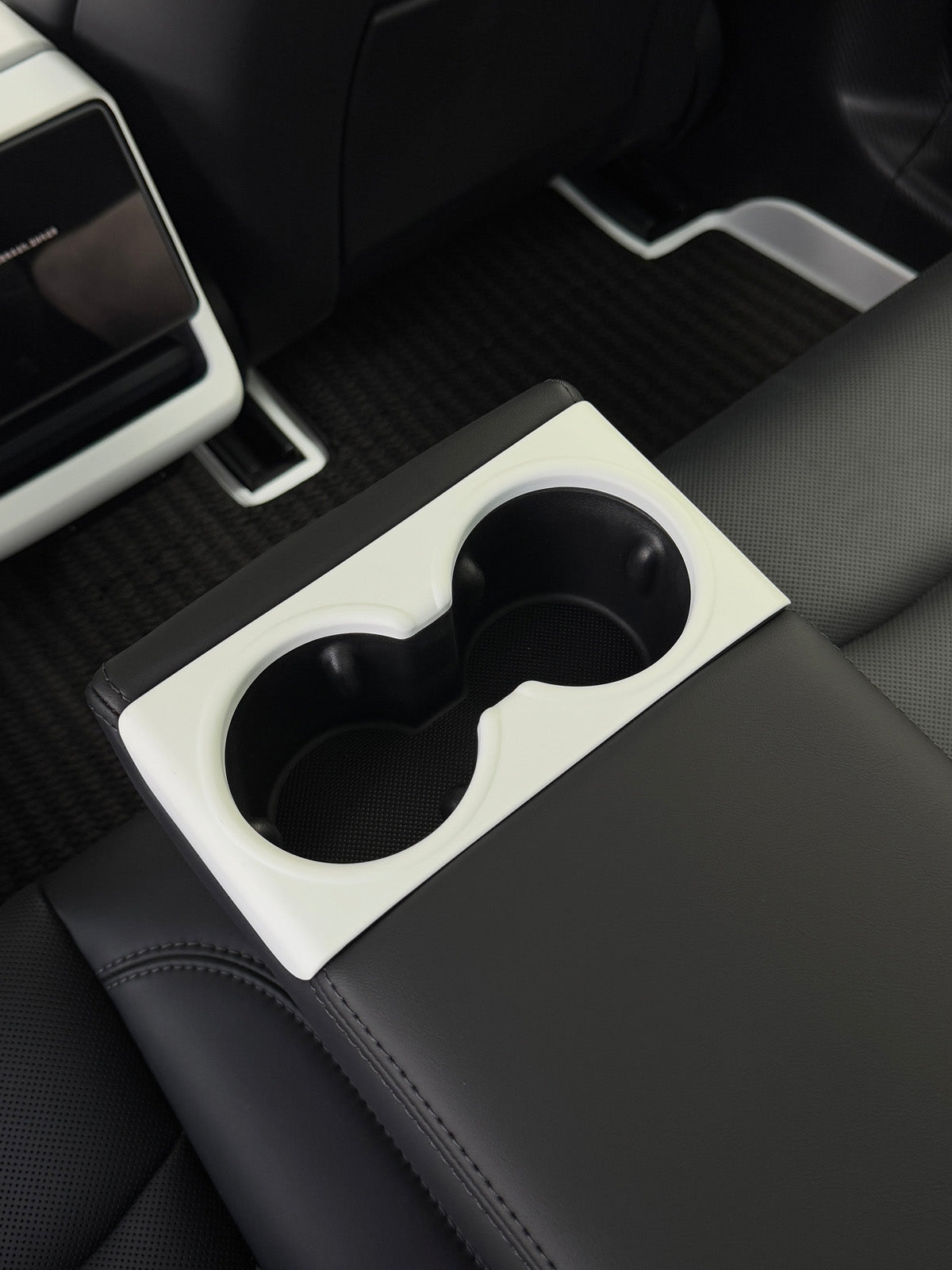 PureDeco Back Seat Cup Cover for Tesla Model 3 Highland 24+