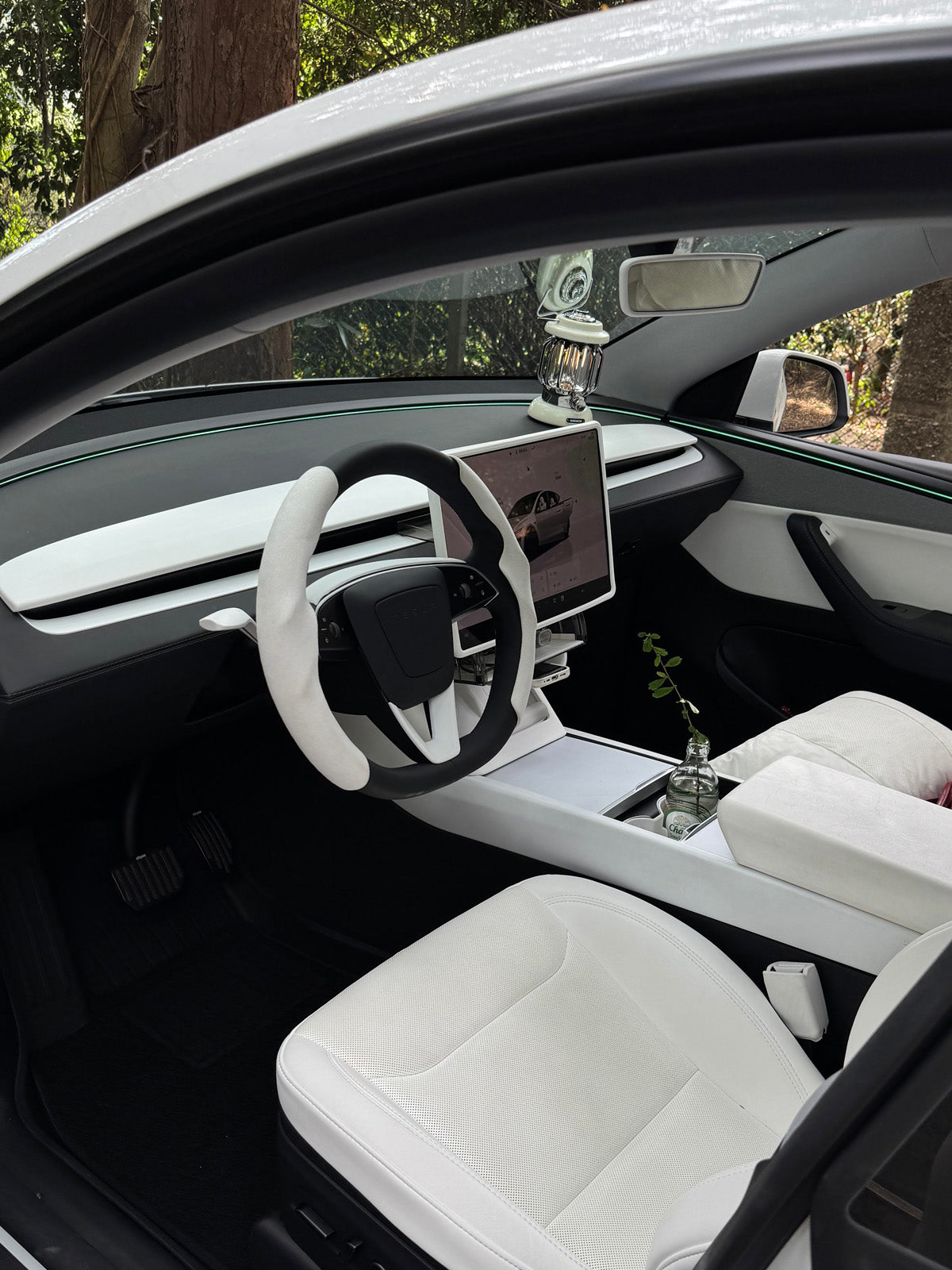 Steering Lever Cover for Tesla Model 3 Highland 24+ / Y Juniper 25+