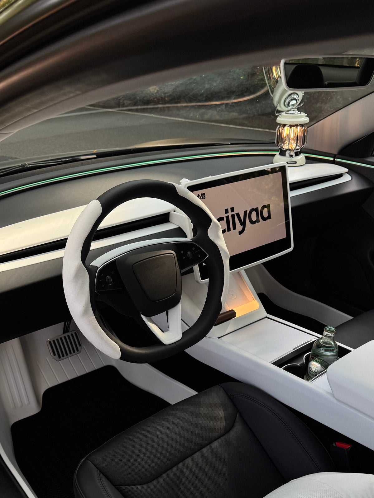 PureDeco Dashboard Cover for Tesla Model 3 Highland 24+ / Y Juniper 25+