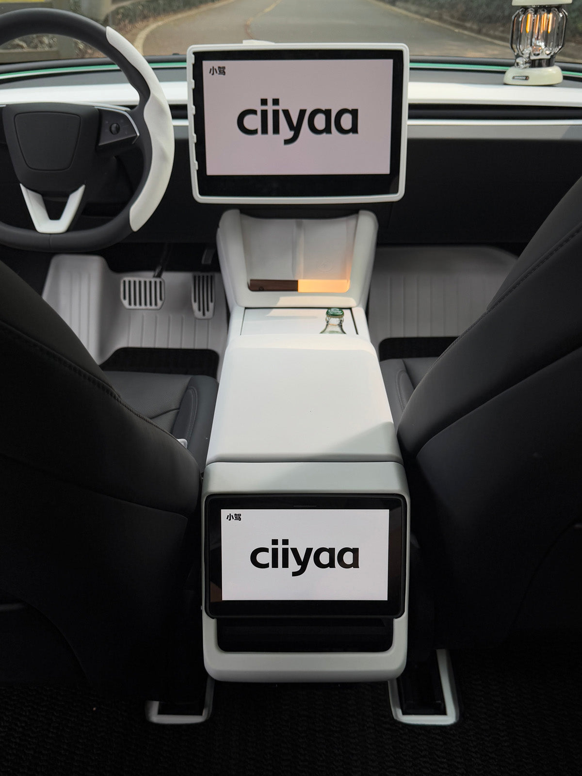 PureDeco Rear Air Outlet Cover for Tesla Model 3 Highland 24+ / Y Juniper 25+