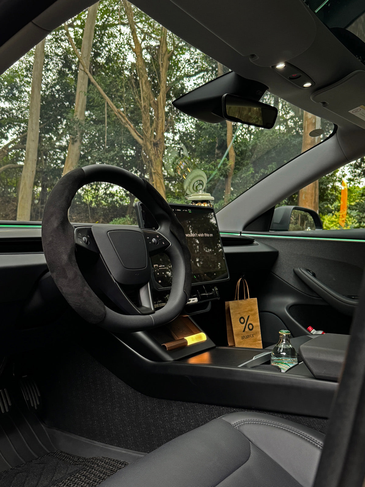 PureDeco Dashboard Cover for Tesla Model 3 Highland 24+