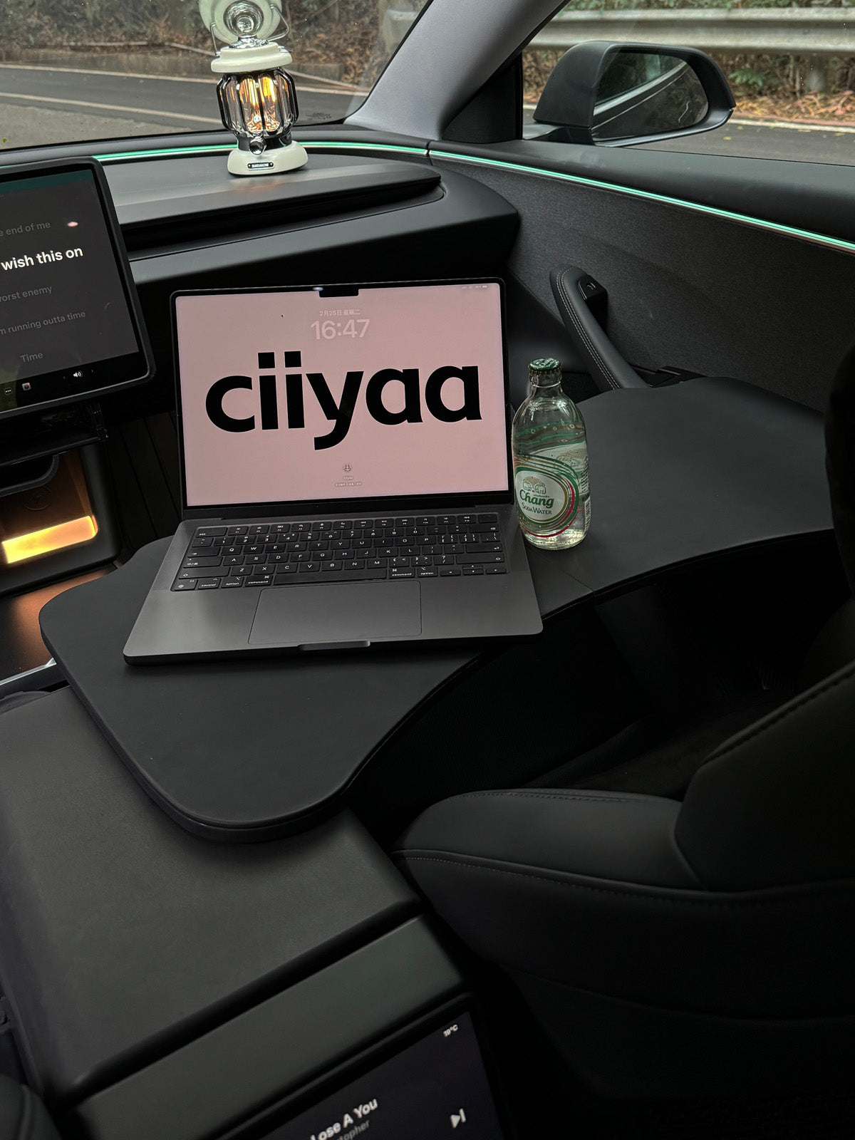 PureDeco Rear Air Outlet Cover for Tesla Model 3 Highland 24+ / Y Juniper 25+