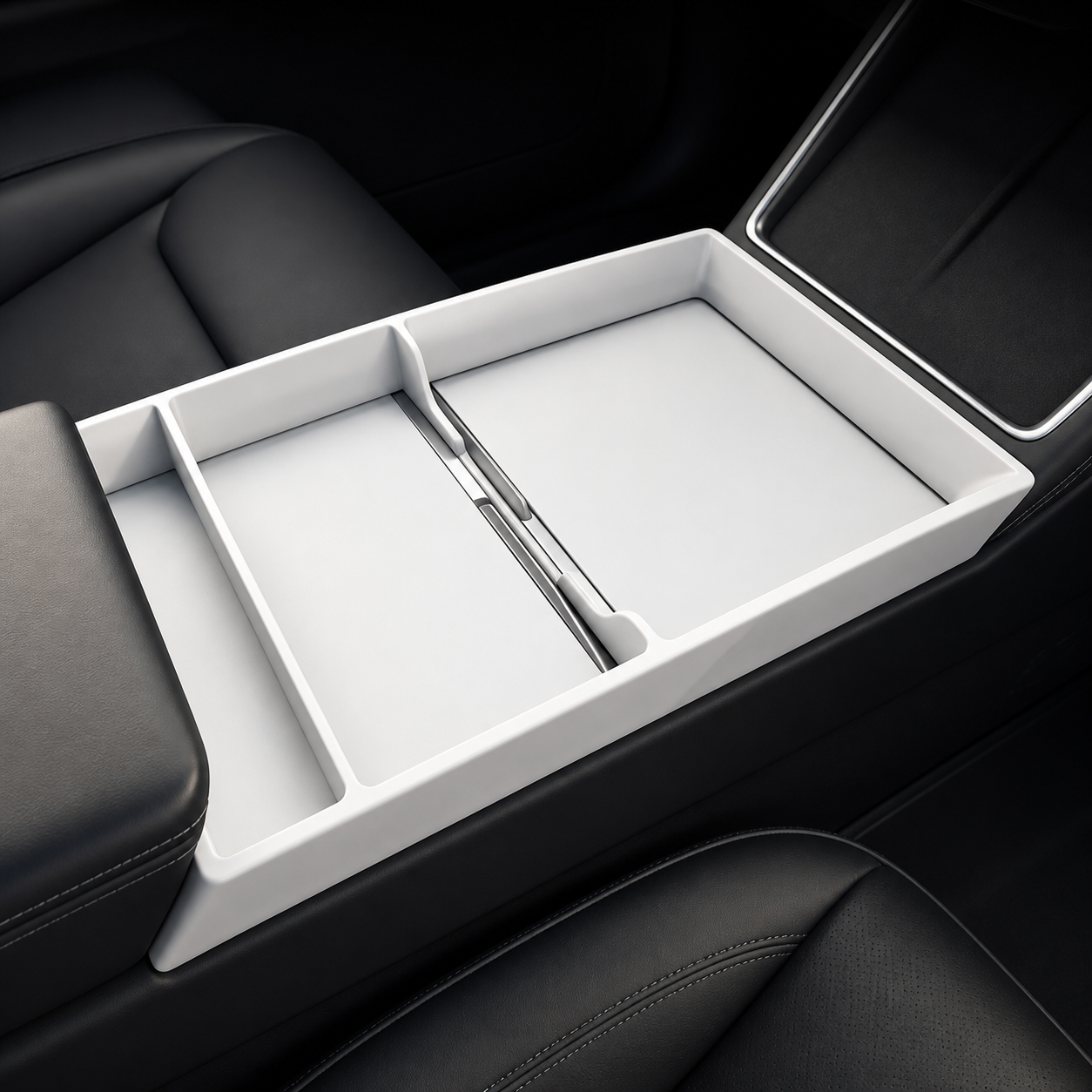ciiyaa Center Console Storage Shelf for Tesla Model 3 Highland 24+ / Y Juniper 25+ / YL(25-26)