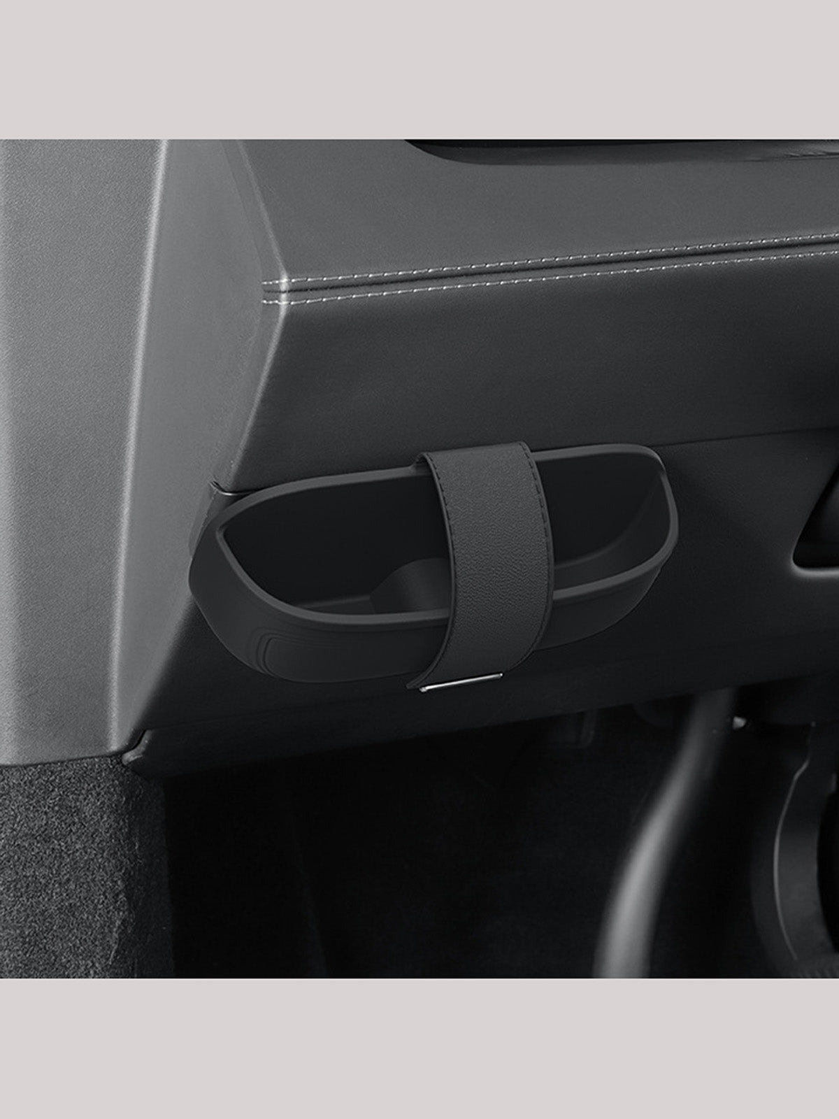 ciiyaa Driver Side Glasses Holder for Tesla Model 3 Highland 24+ / Y Juniper 25+ / YL(25-26)