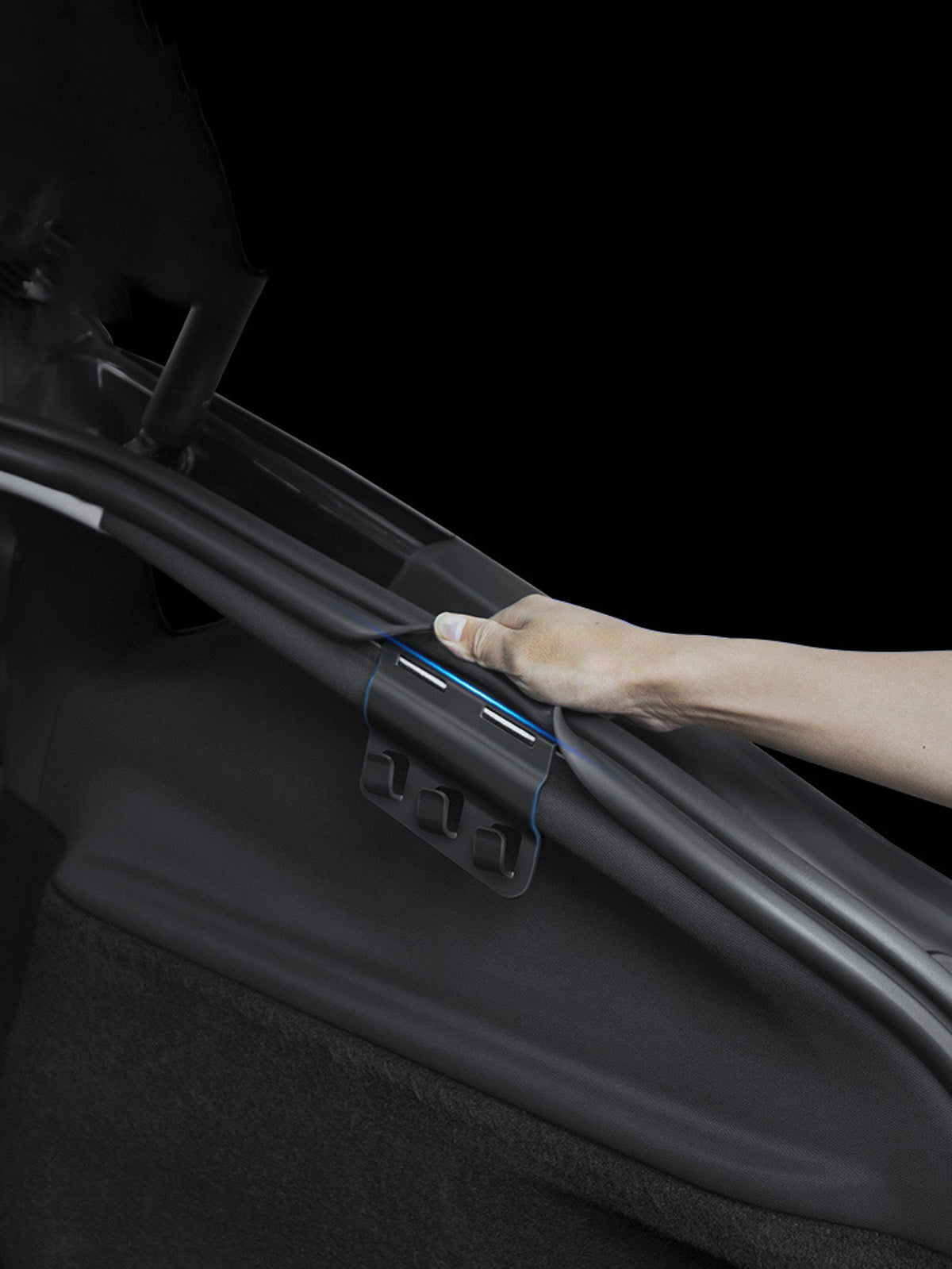 ciiyaa Rear Trunk Hooks for Tesla Y Juniper 25+/ YL(25-26)