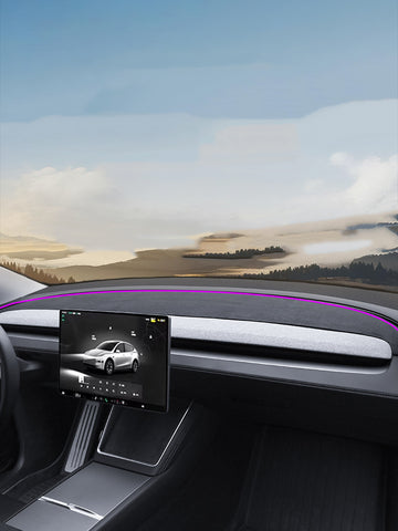 ciiyaa Center Console Sun Protection Mat for Tesla Model 3 Highland 24+