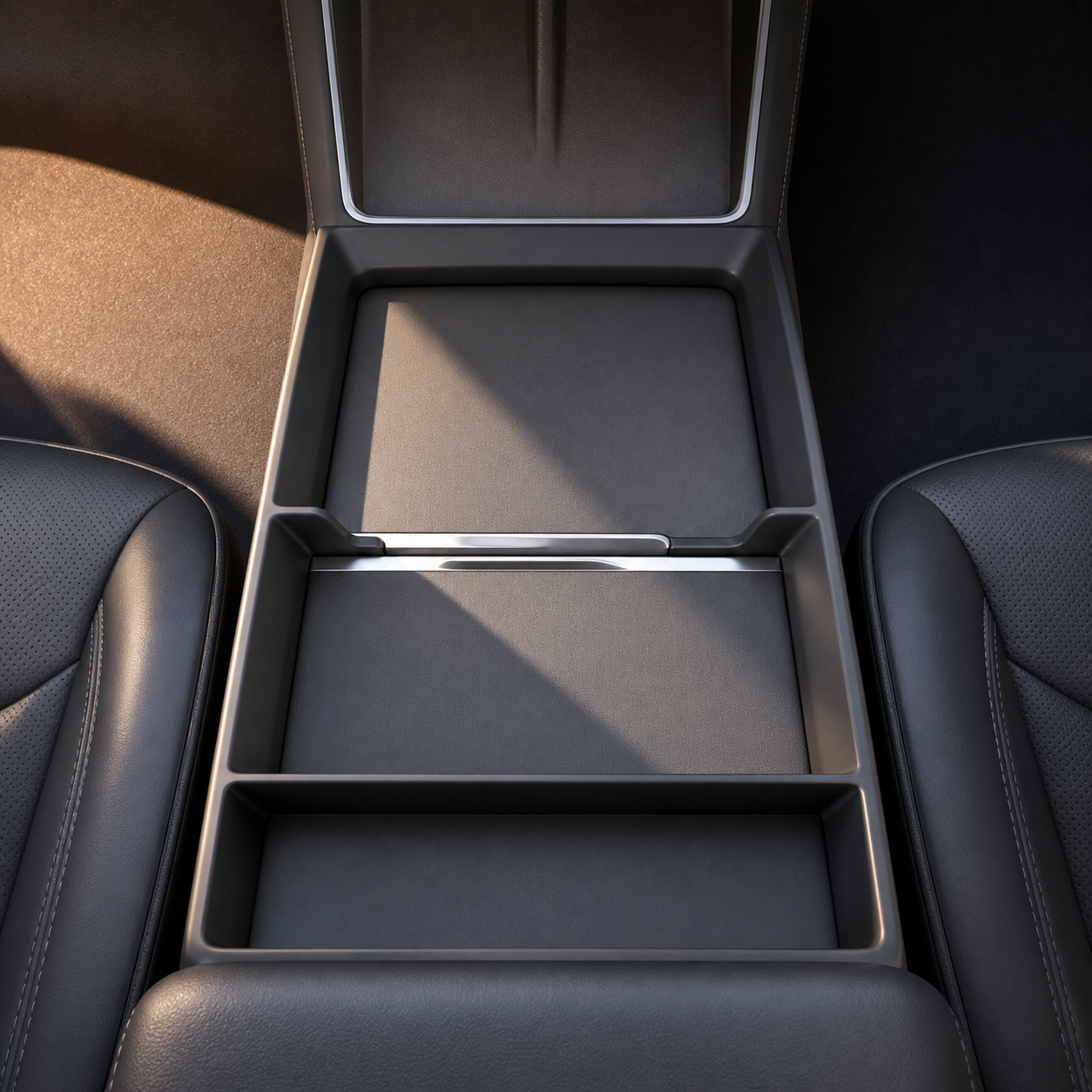 ciiyaa Center Console Storage Shelf for Tesla Model 3 Highland 24+ / Y Juniper 25+ / YL(25-26)