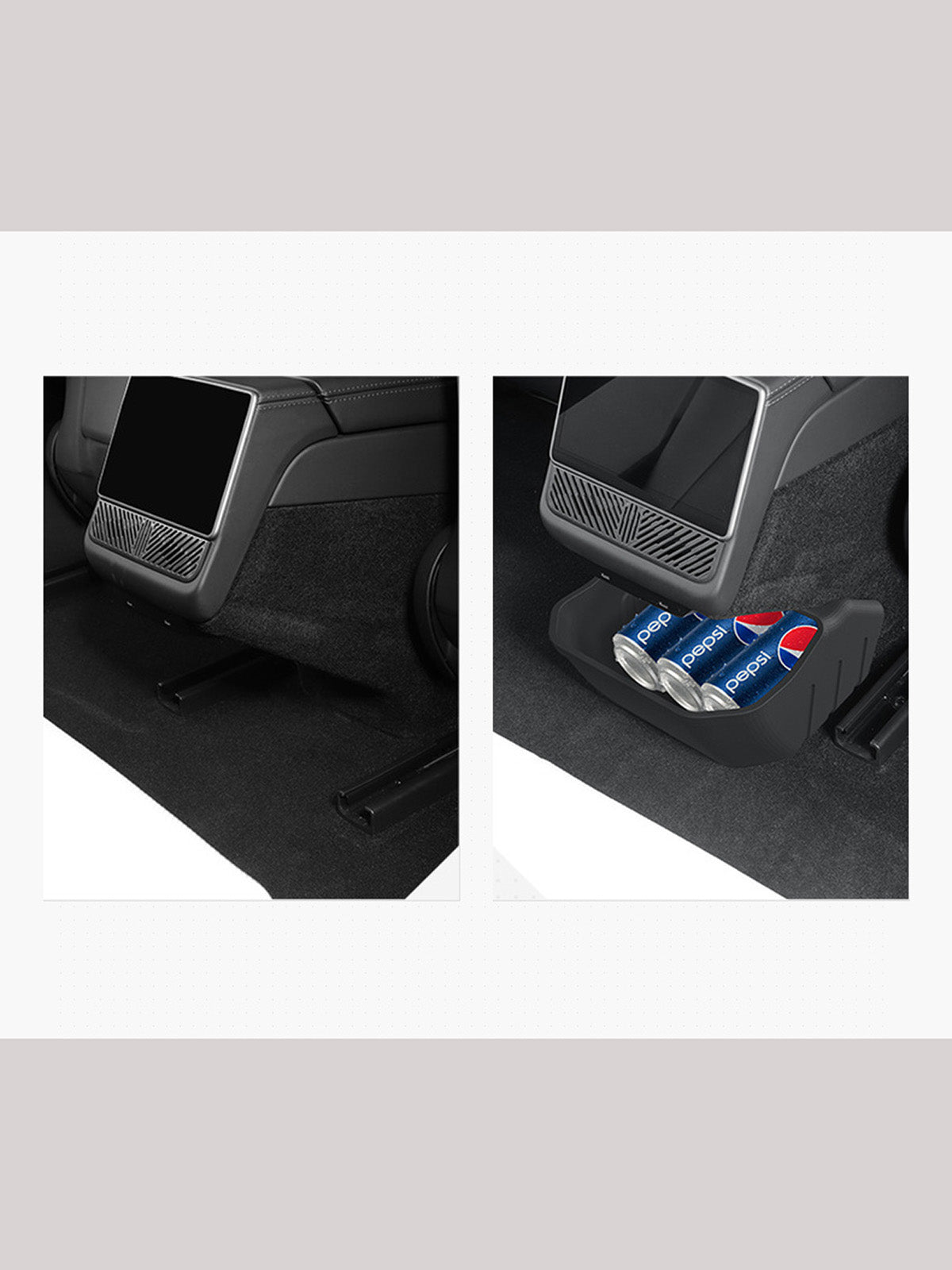 ciiyaa Center Console Backseat Storage Box for Tesla Model 3 Highland 24+