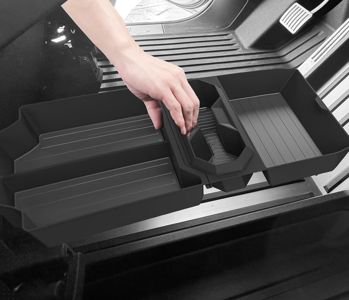 ciiyaa Center Console Storage Box for Cybertruck