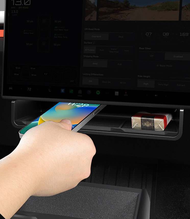ciiyaa Under Screen Storage Box Pro for Cybertruck