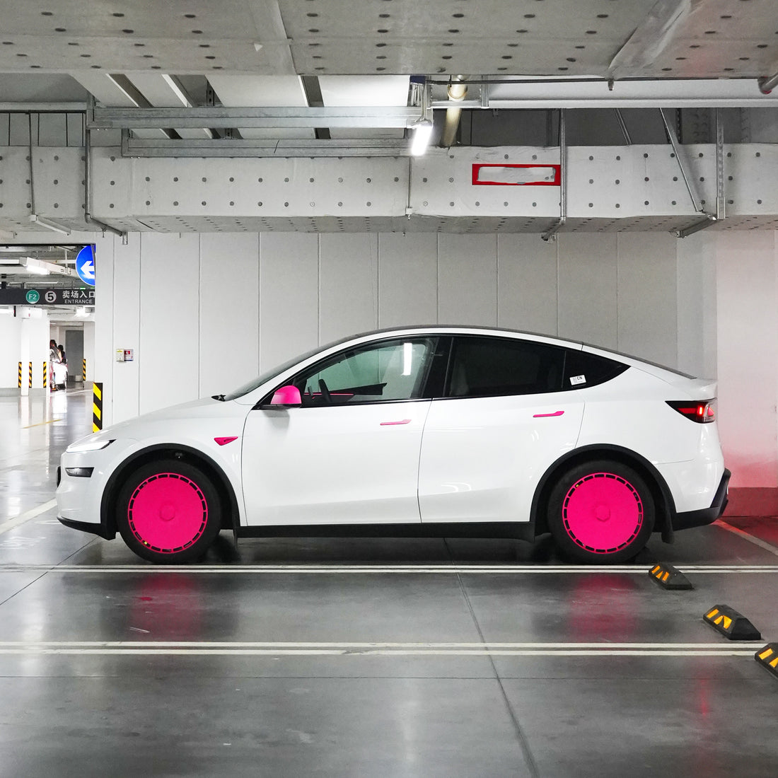 ciiyaa PureDeco Beetroot Purple Interior Package  for Tesla Model 3 Highland 24+ / Y Juniper 25+